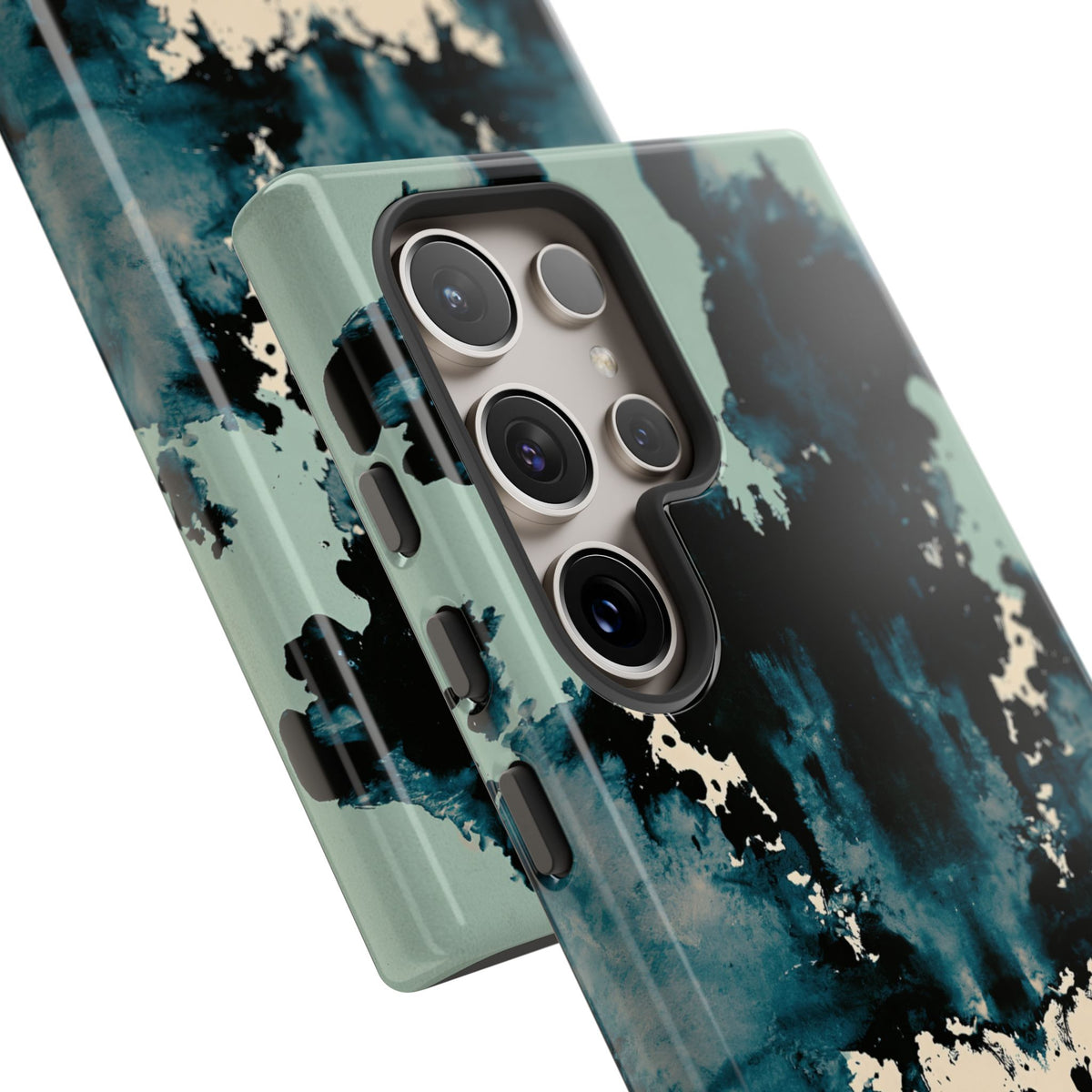 Rorschach Ink Void · Tough Phone Case for Samsung · Black