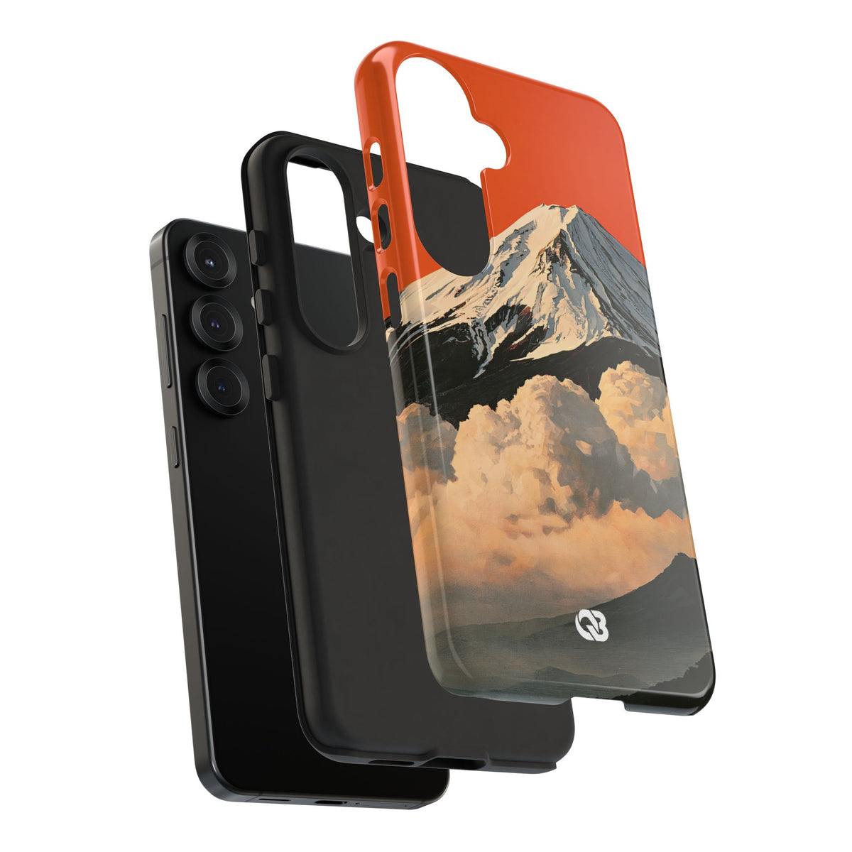 Sacred Peak Fuji · Tough Phone Case for Samsung · Orange