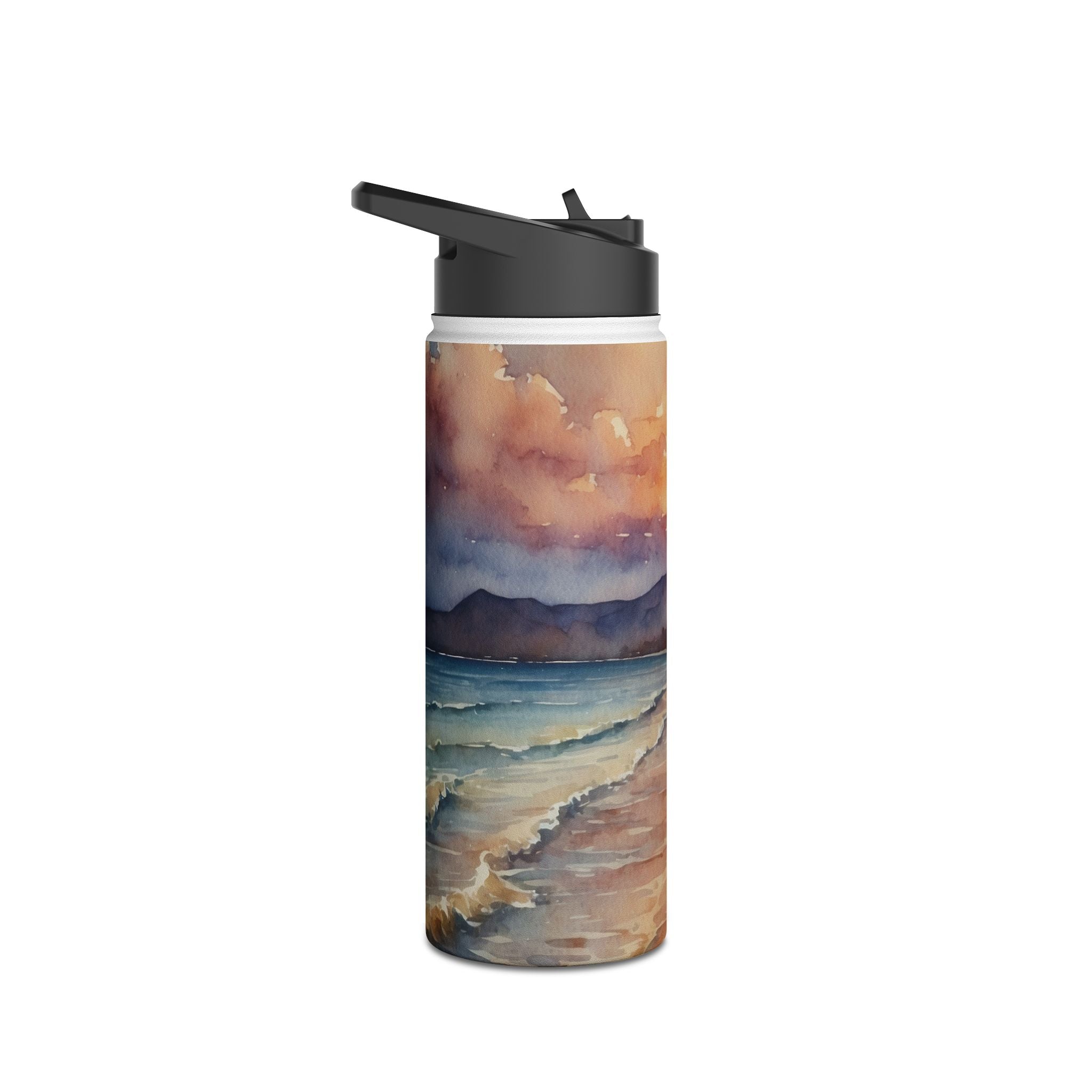 Sunset Glow - Stainless Steel Water Bottle