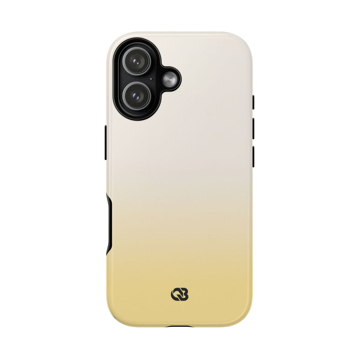 Solar Cream Ombre · Tough Phone Case for iPhone · Yellow