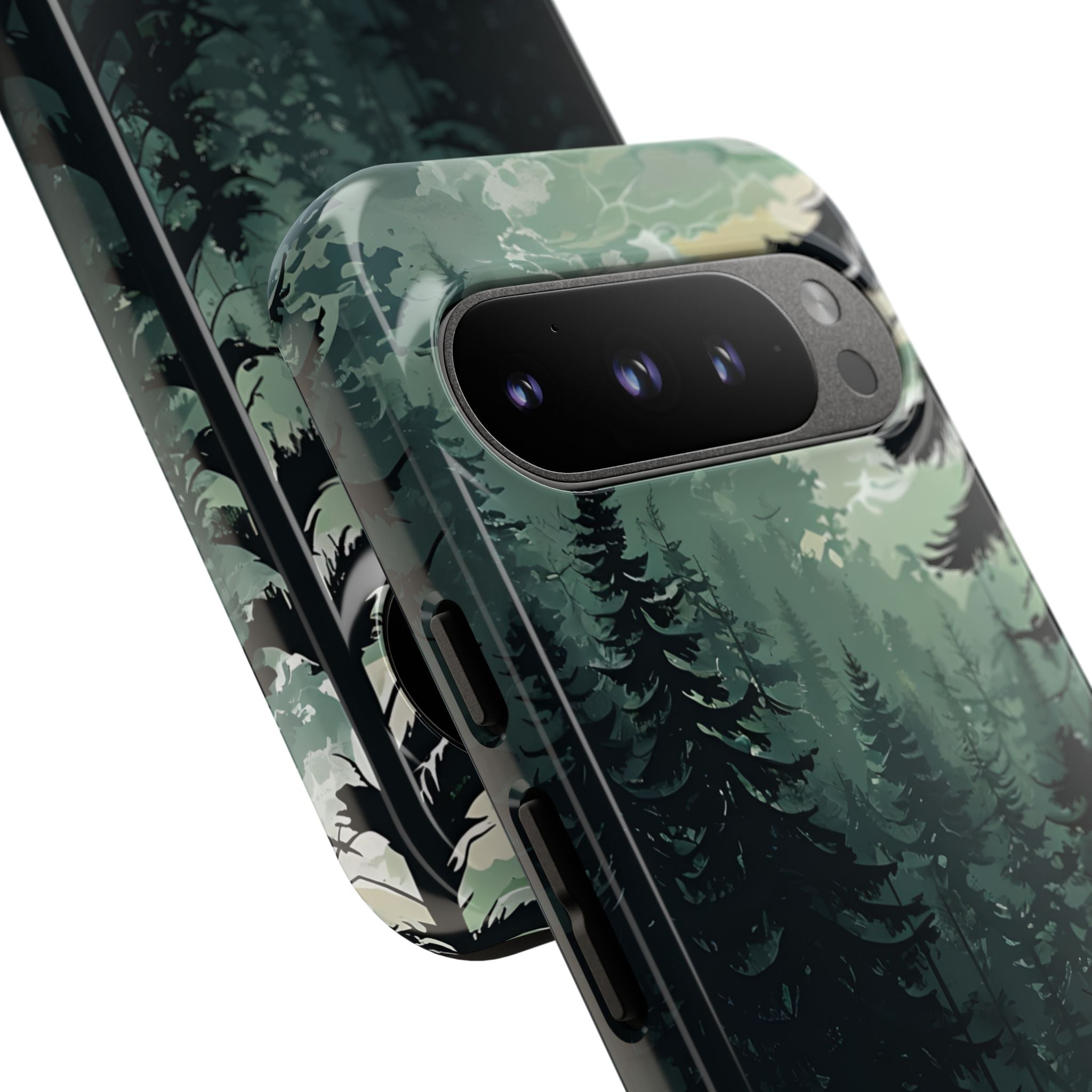 Misty Pine Shadow · Tough Phone Case for Google Pixel