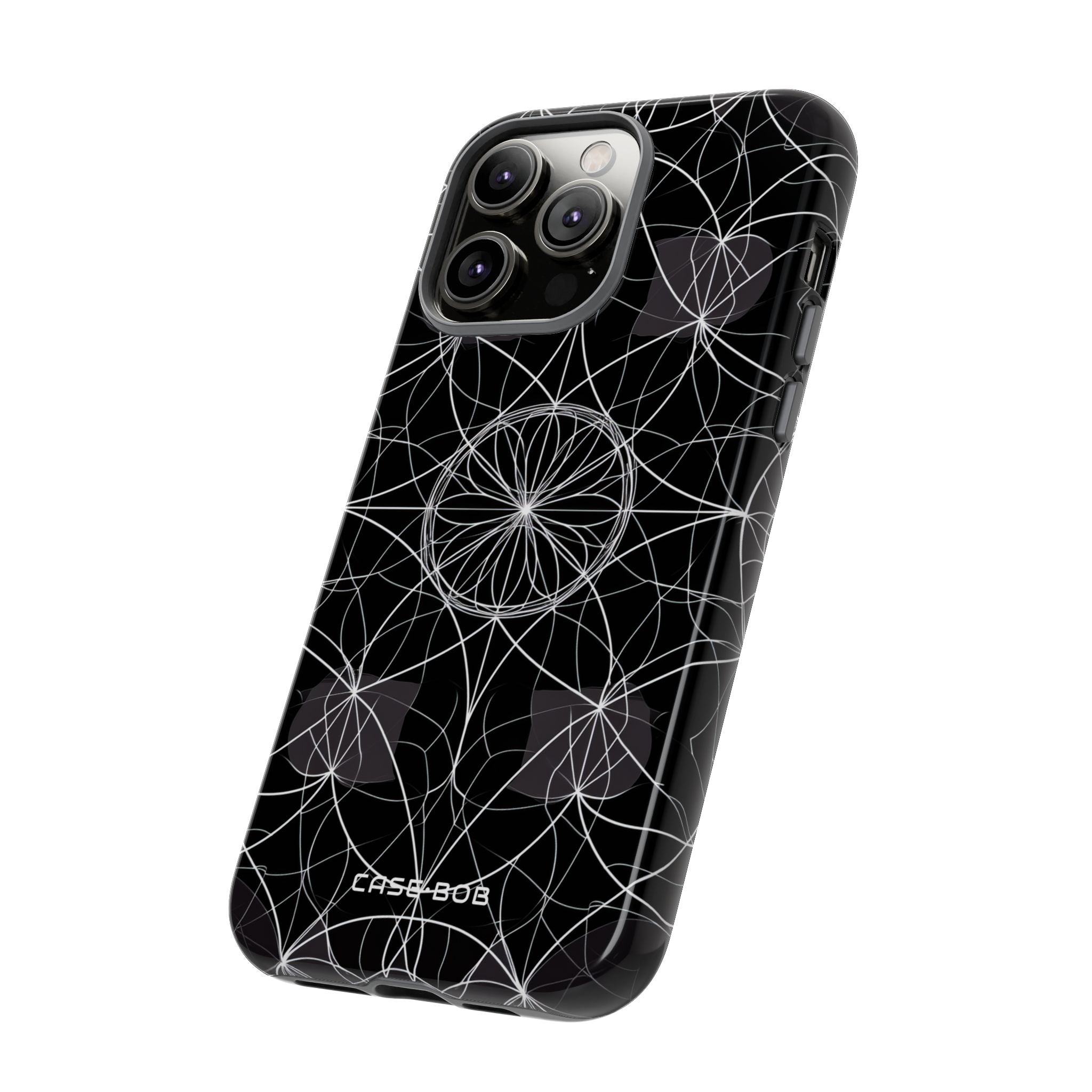 Radiant Petal Orbit iPhone 14 Pro Max Case - Tough
