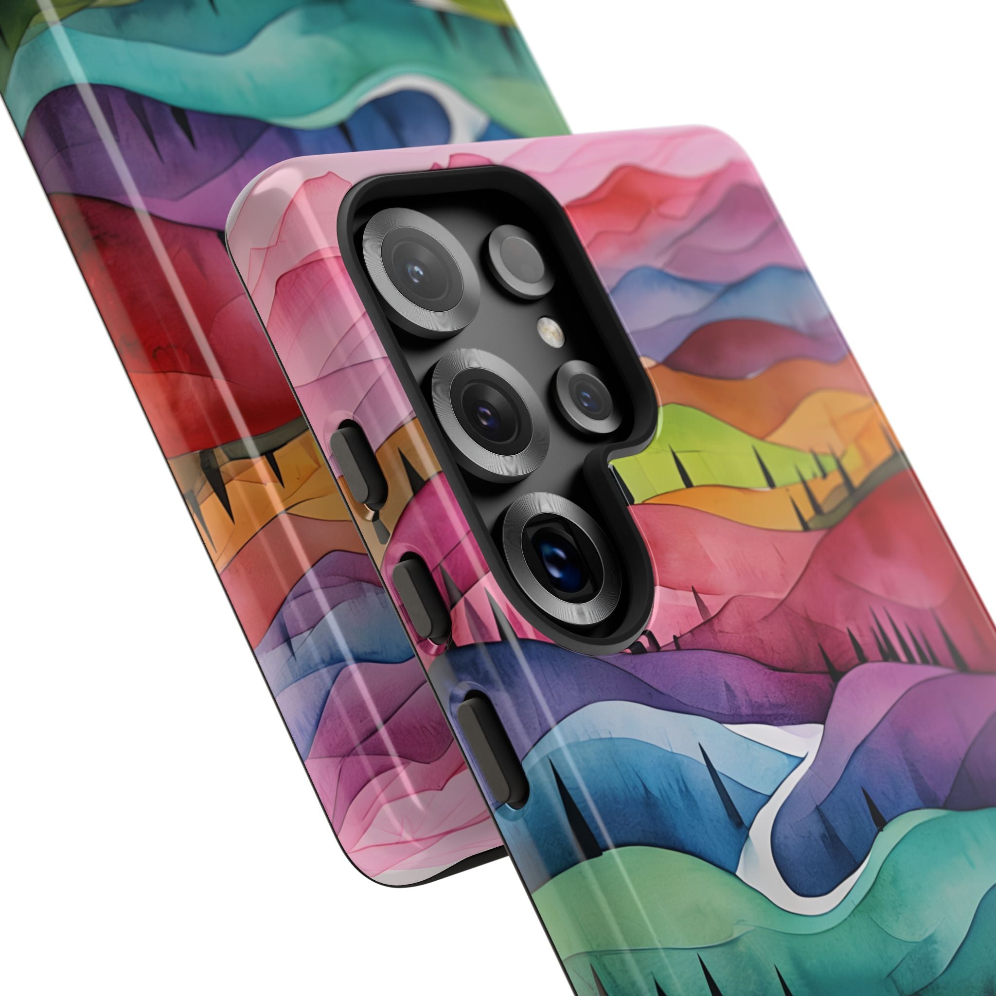 Kierretty vihreys Samsung S25 Ultra -kova suojus