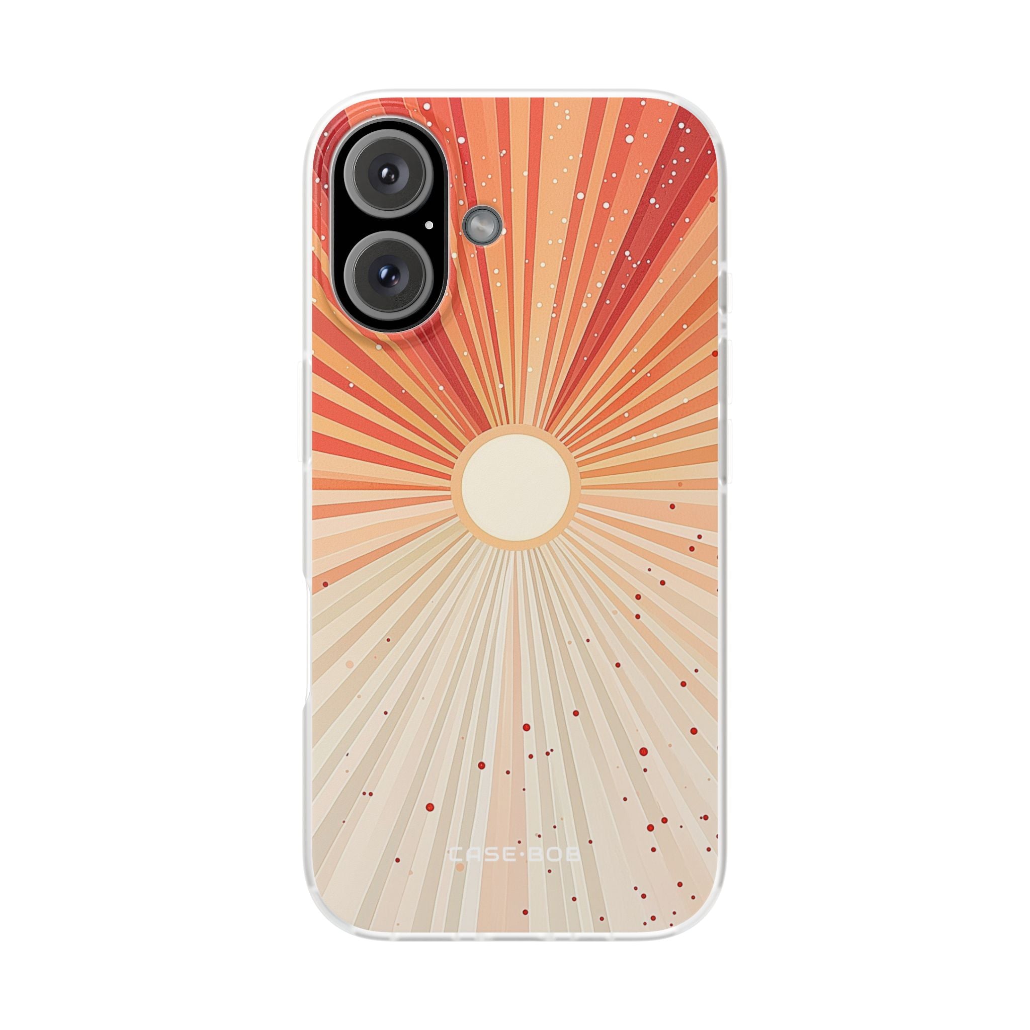 Solar Bloom iPhone 16 Case - Soft - CASE•BOB