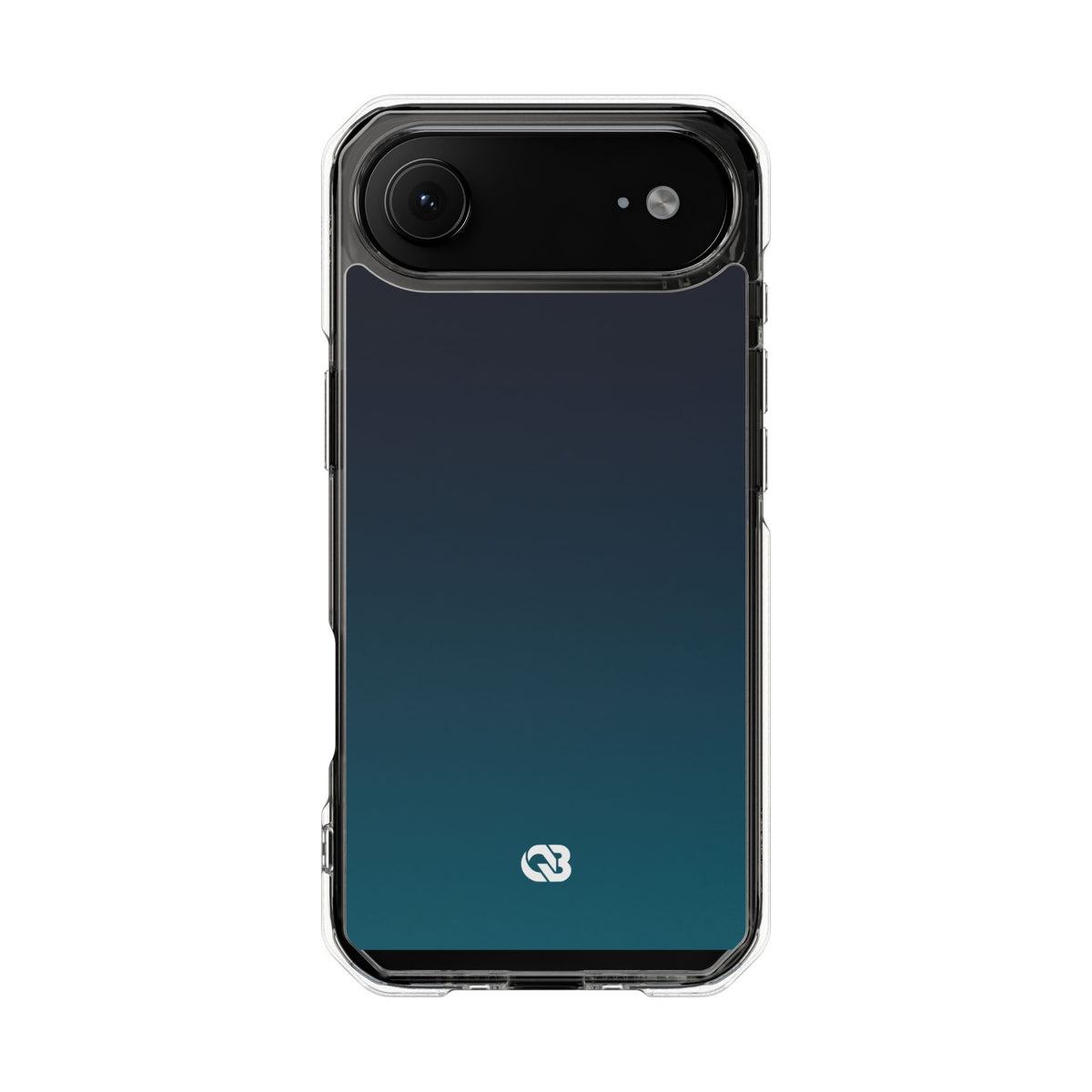 Abyssal Midnight · Clear Impact Magnetic Phone Case for iPhone · Blue