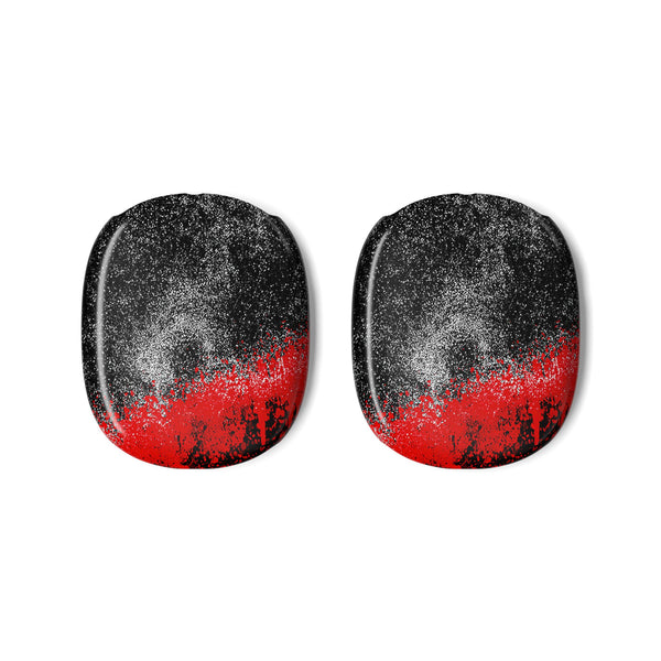 Crimson Noir Drip · Hard Case for AirPods Max · Black
