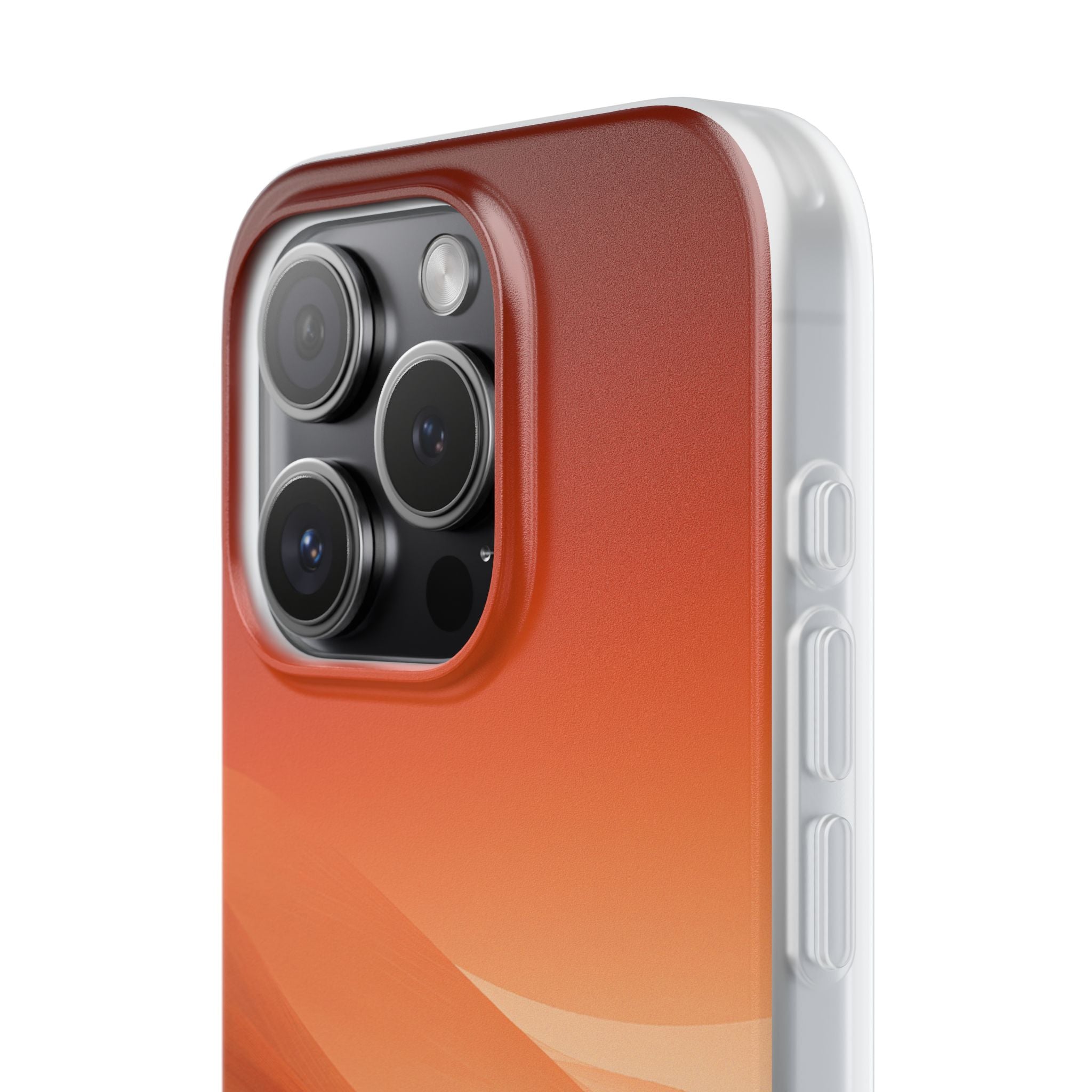 Orange Lite Phone Case for iPhone - Crimson Dune Gradient