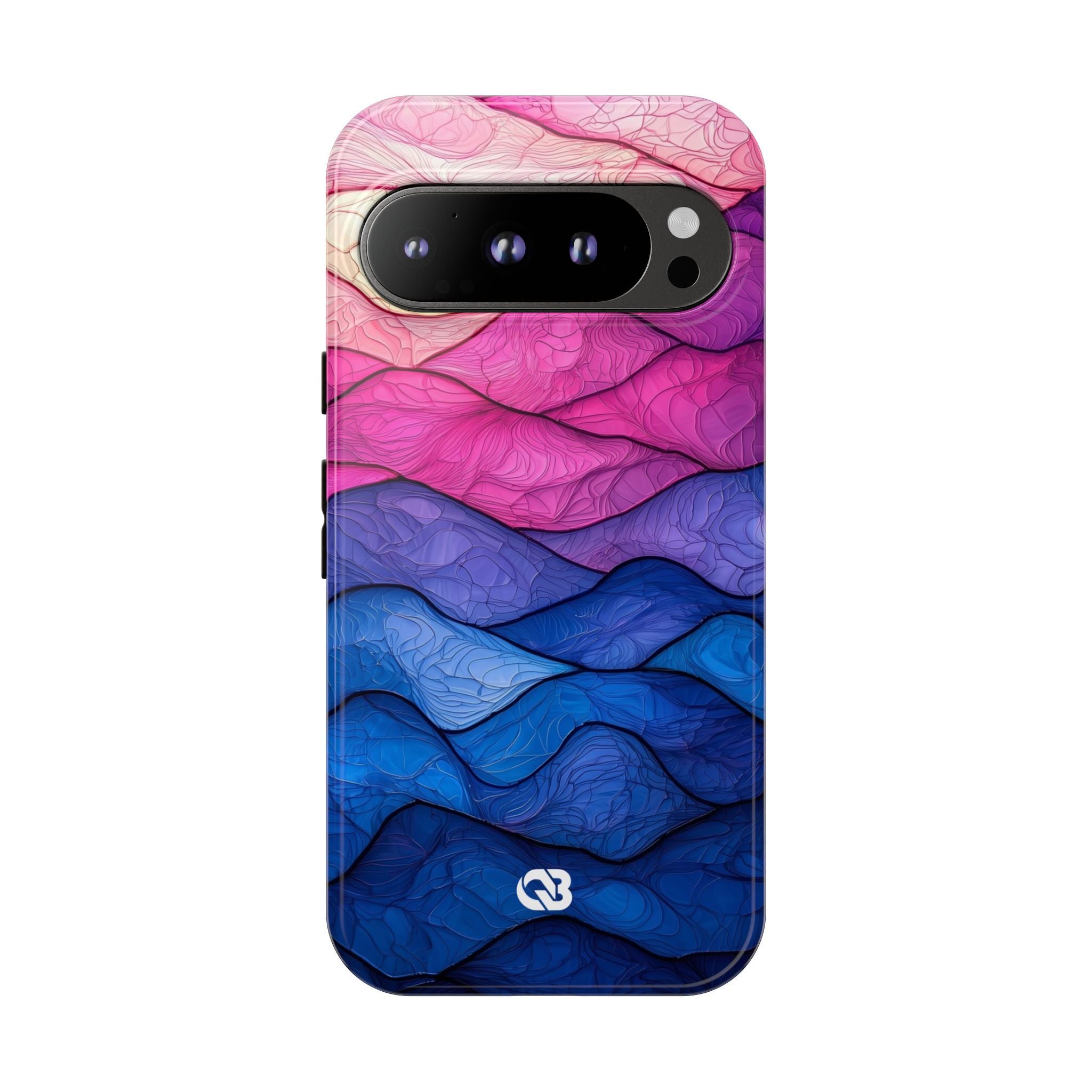 Electric Ridge Flow · Tough Coque de téléphone pour Google Pixel