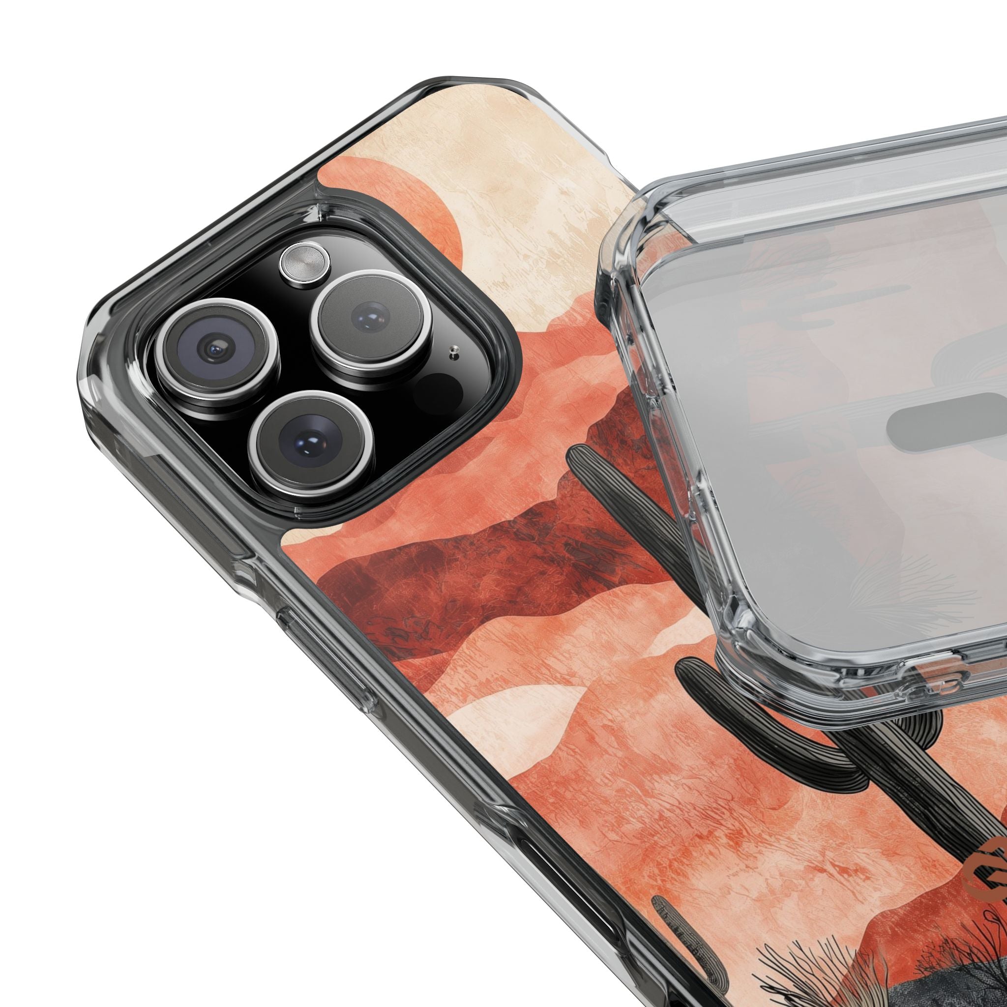 Terracotta Desert Sun · Impact Mobilskal för iPhone · Magsafe