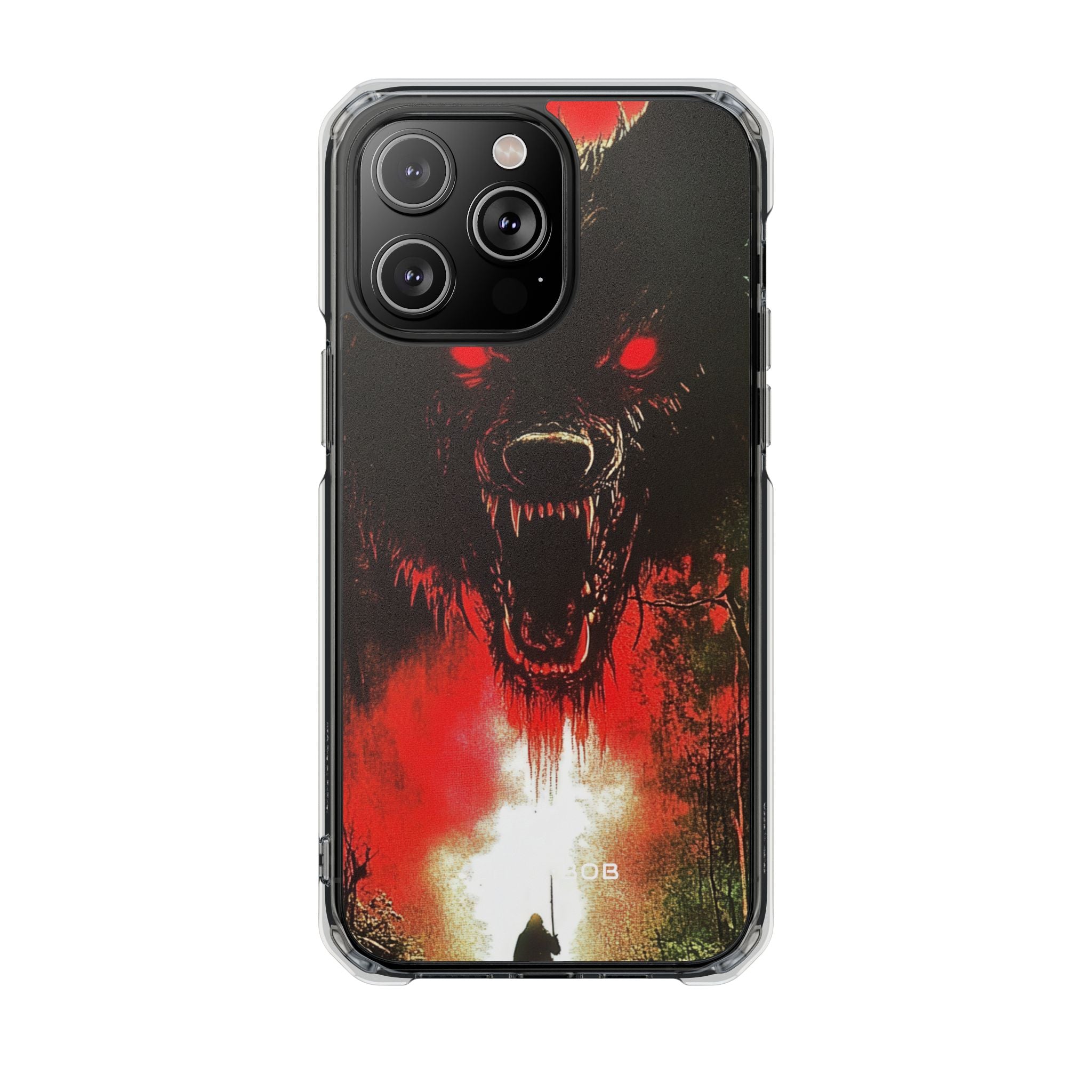 Crimson Wolf iPhone 14 Pro Max - Impact suojakotelo