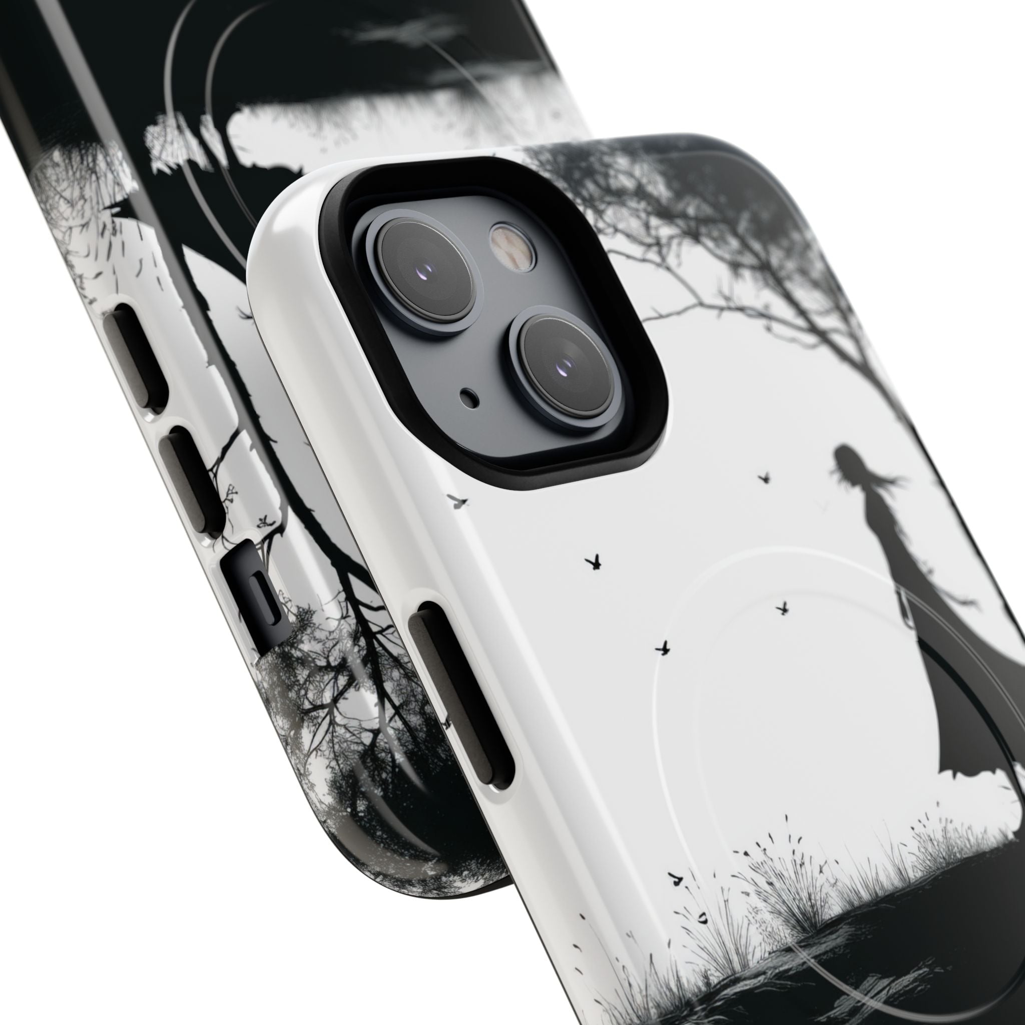 Cliffside Silhouette iPhone 14 Case - Tough+