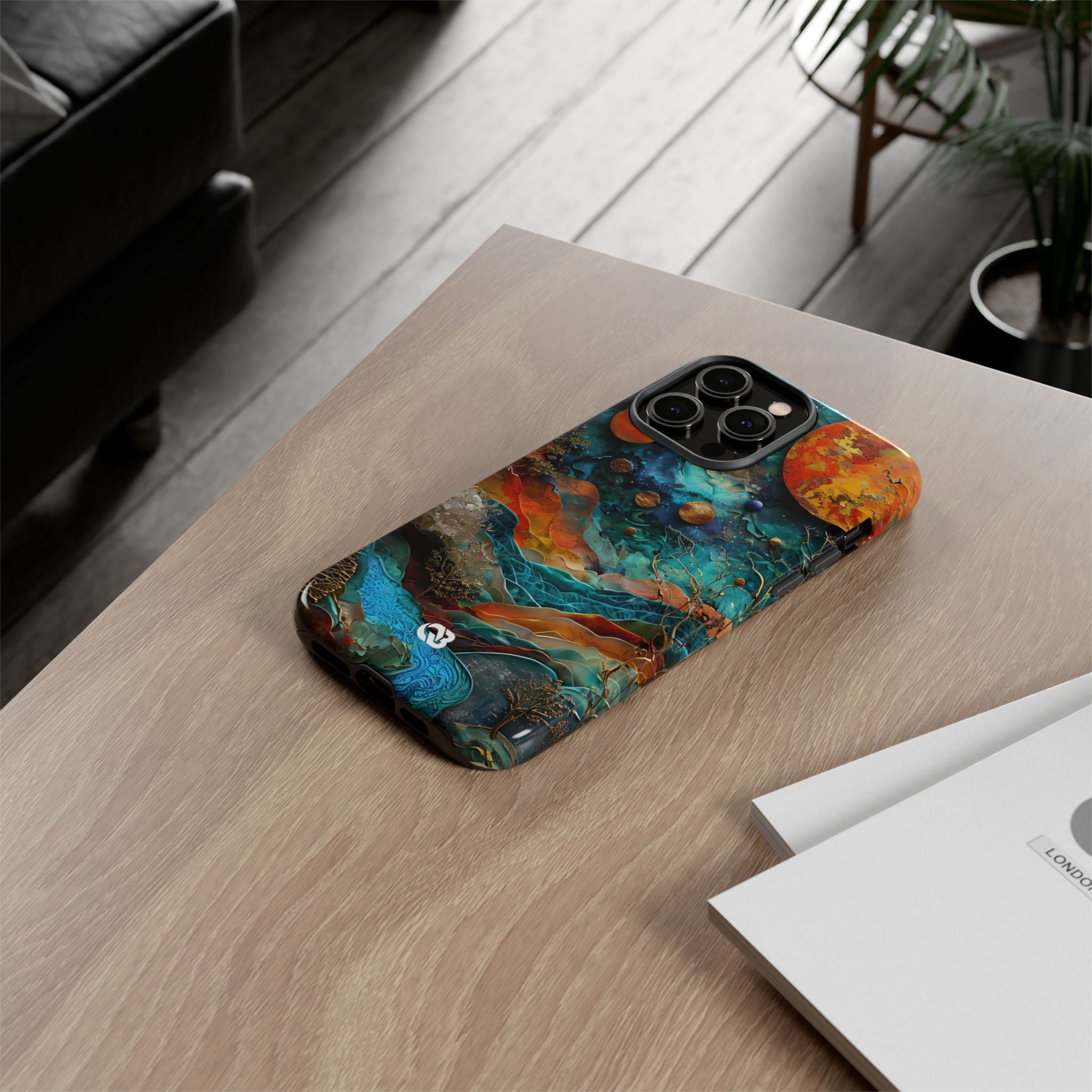 Copper Horizon Drift · Tough Telefoncover for iPhone