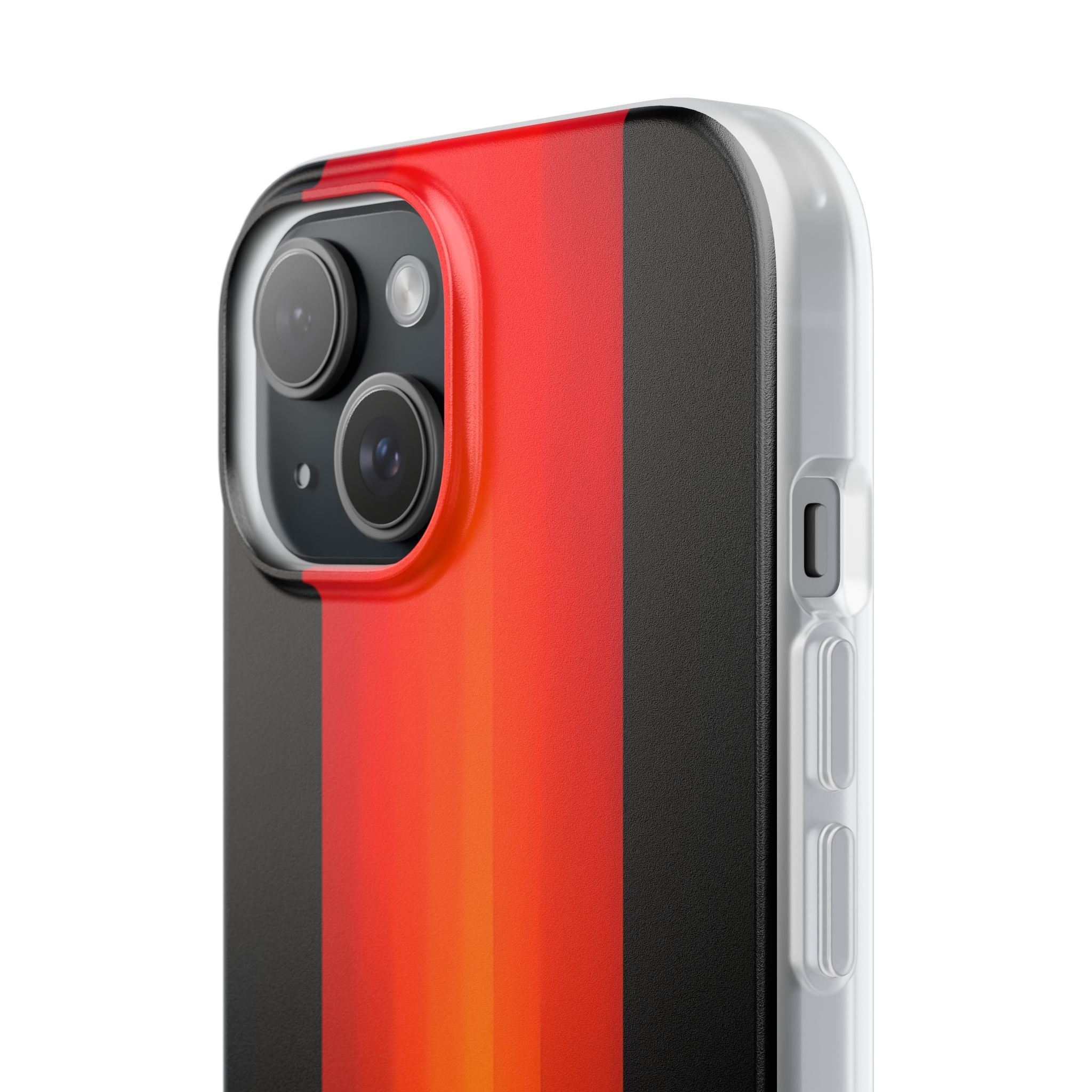 Crimson Column iPhone 15 Case - Soft