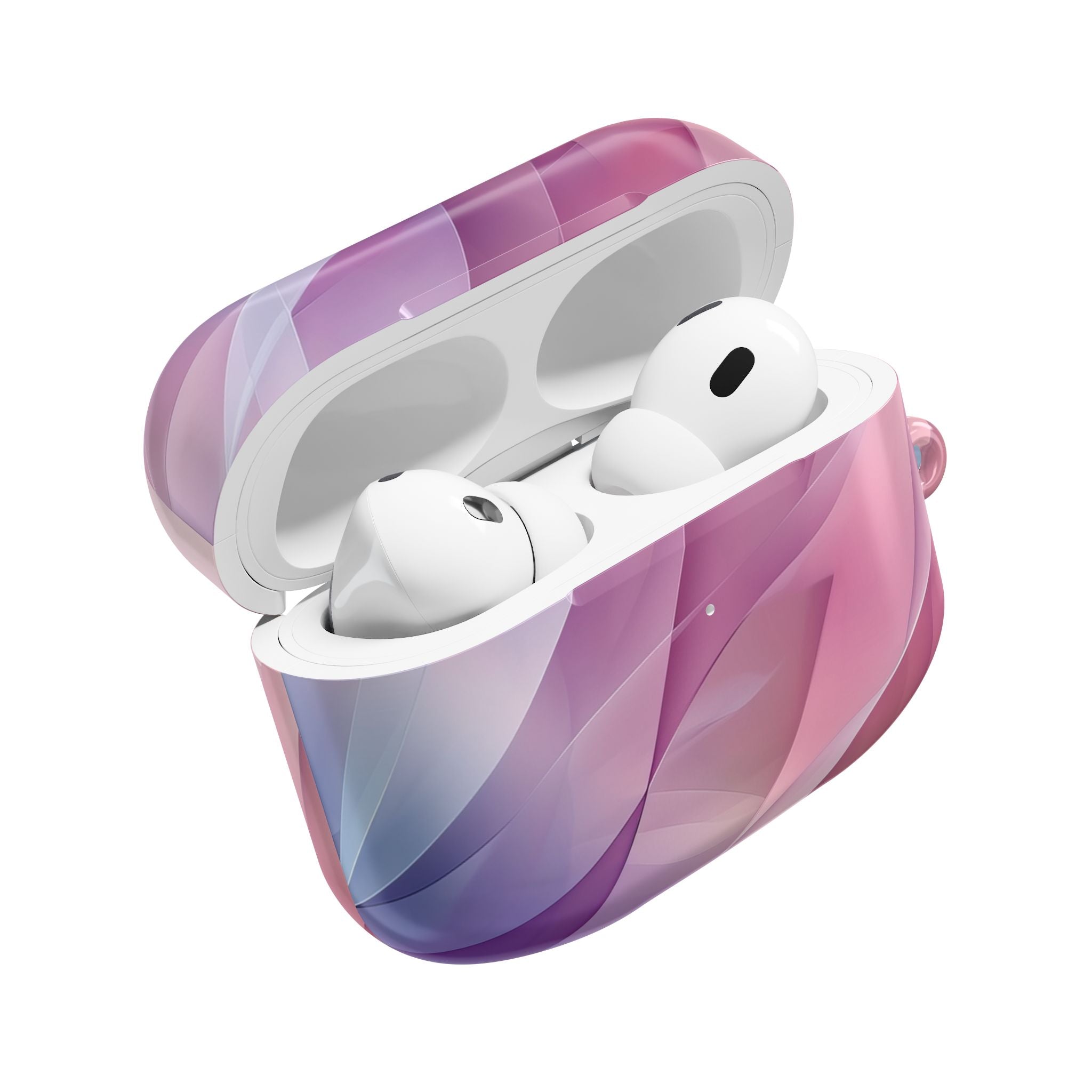 Pink Leafwave - AirPods Case