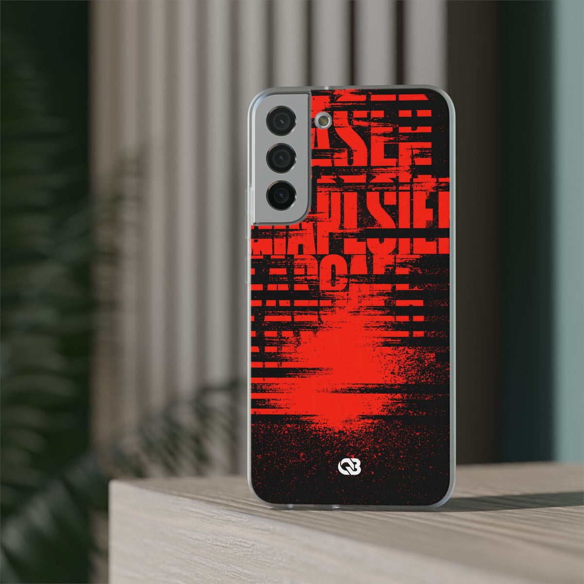 Crimson Redaction · Lite Phone Case for Samsung · Black