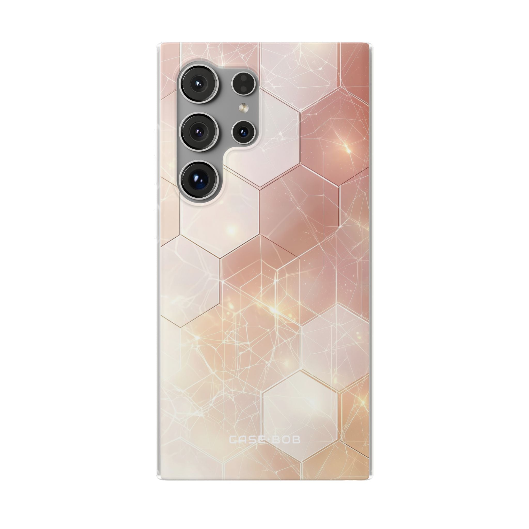 Honeycomb Glow Samsung S24 Ultra Case - Soft