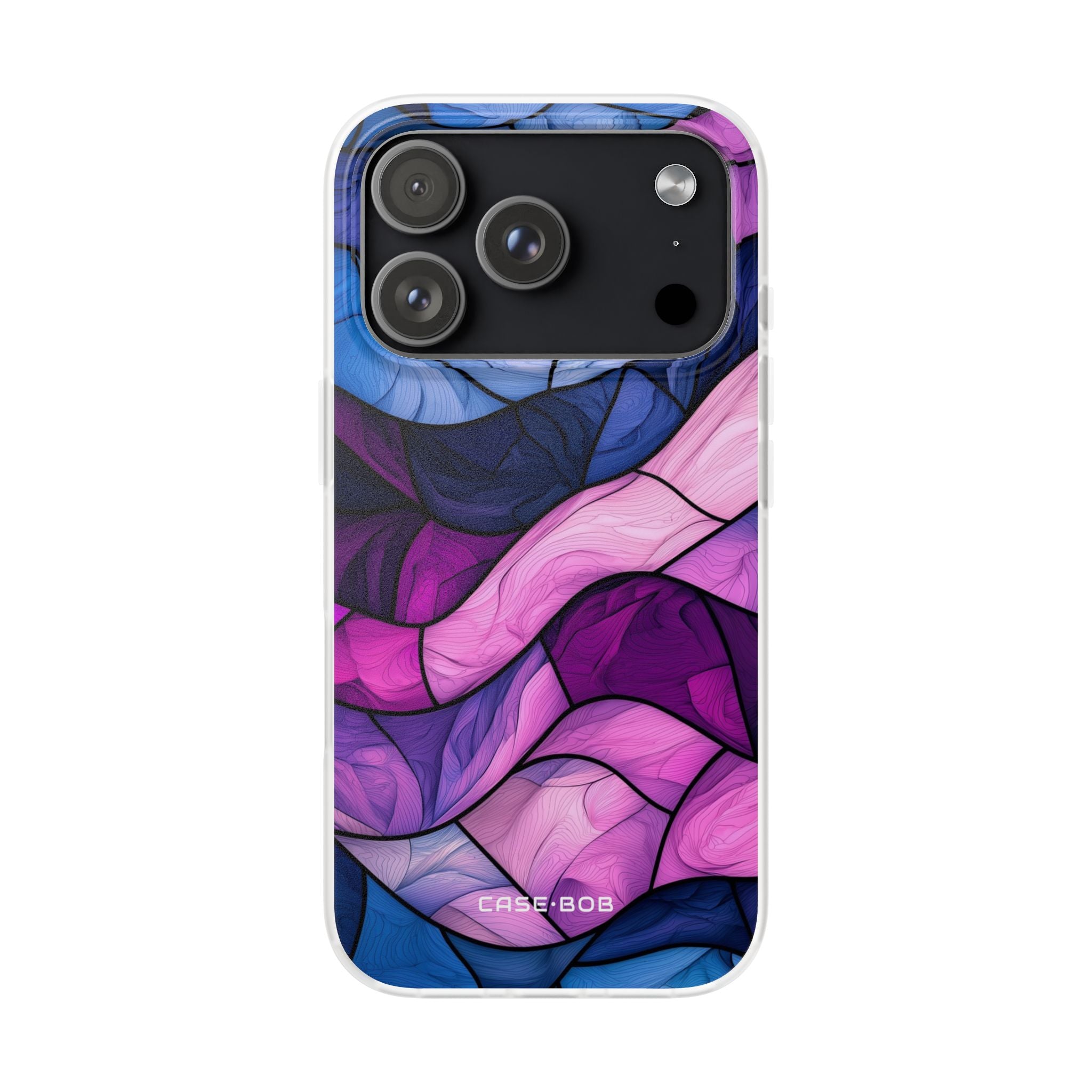 Wavelike Glow iPhone 17 Pro Case - Soft - CASE•BOB