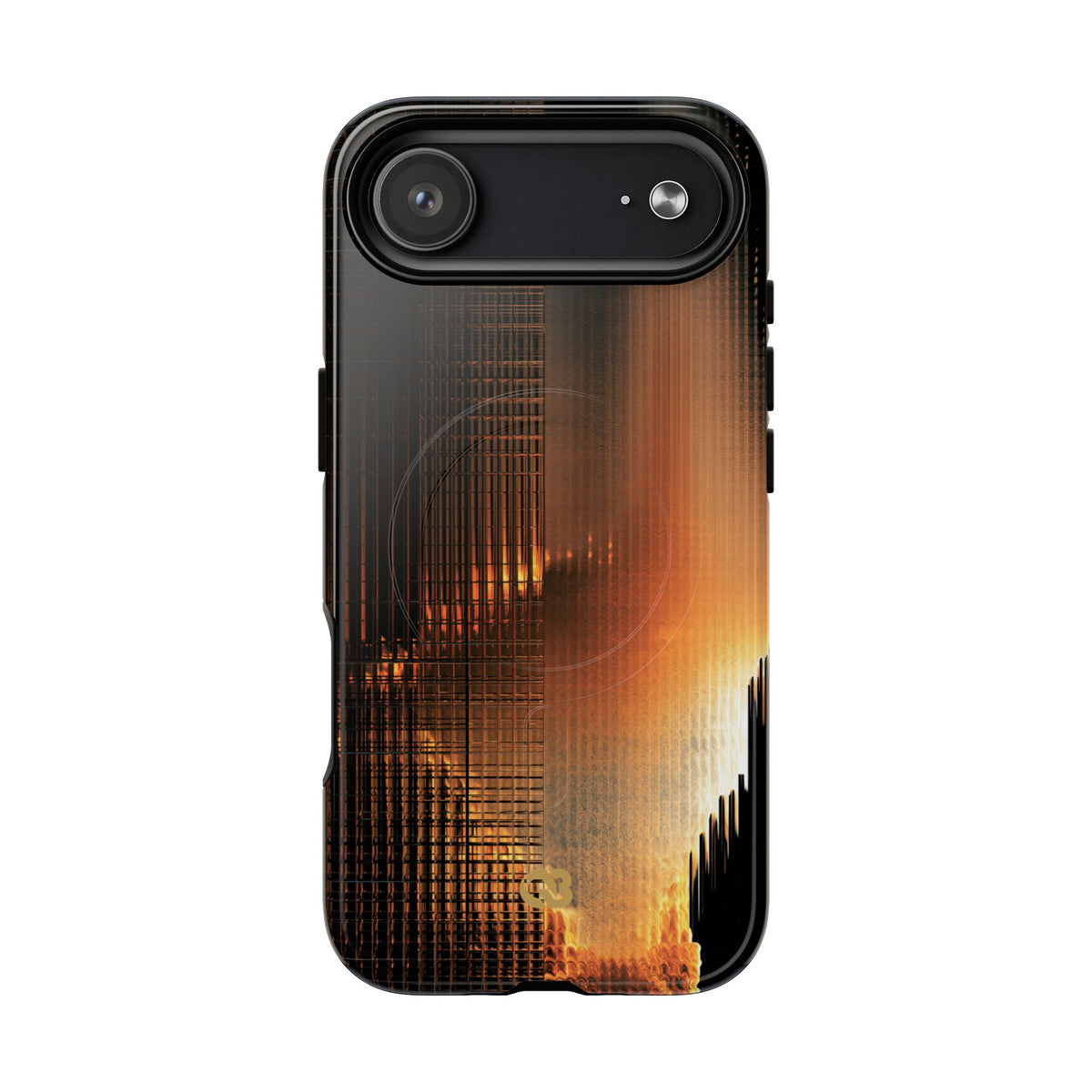 Luminous Grid · Tough 2.0 Magnetic Phone Case for iPhone · Black