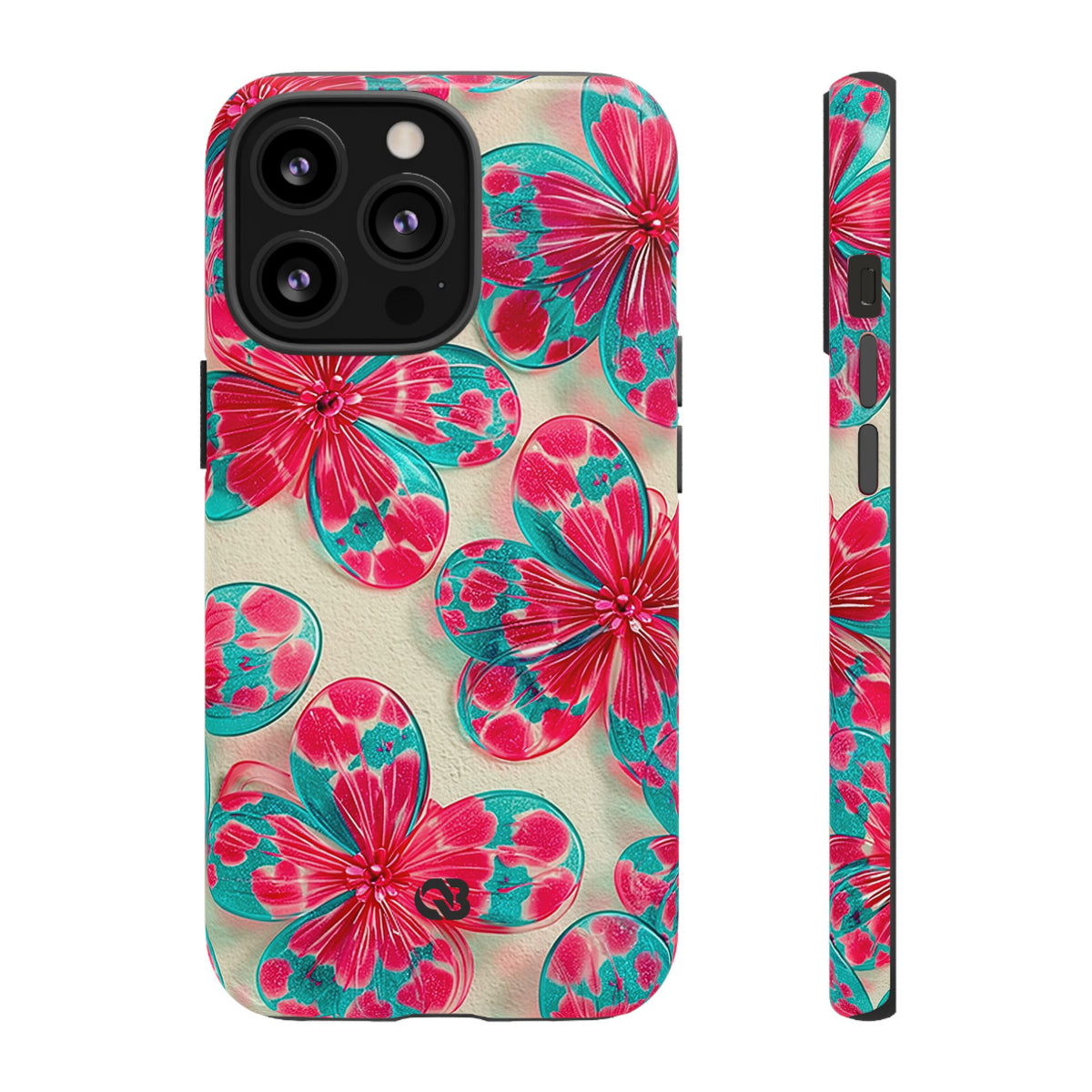 Lucite Jelly Bloom · Tough Phone Case for iPhone · Pink