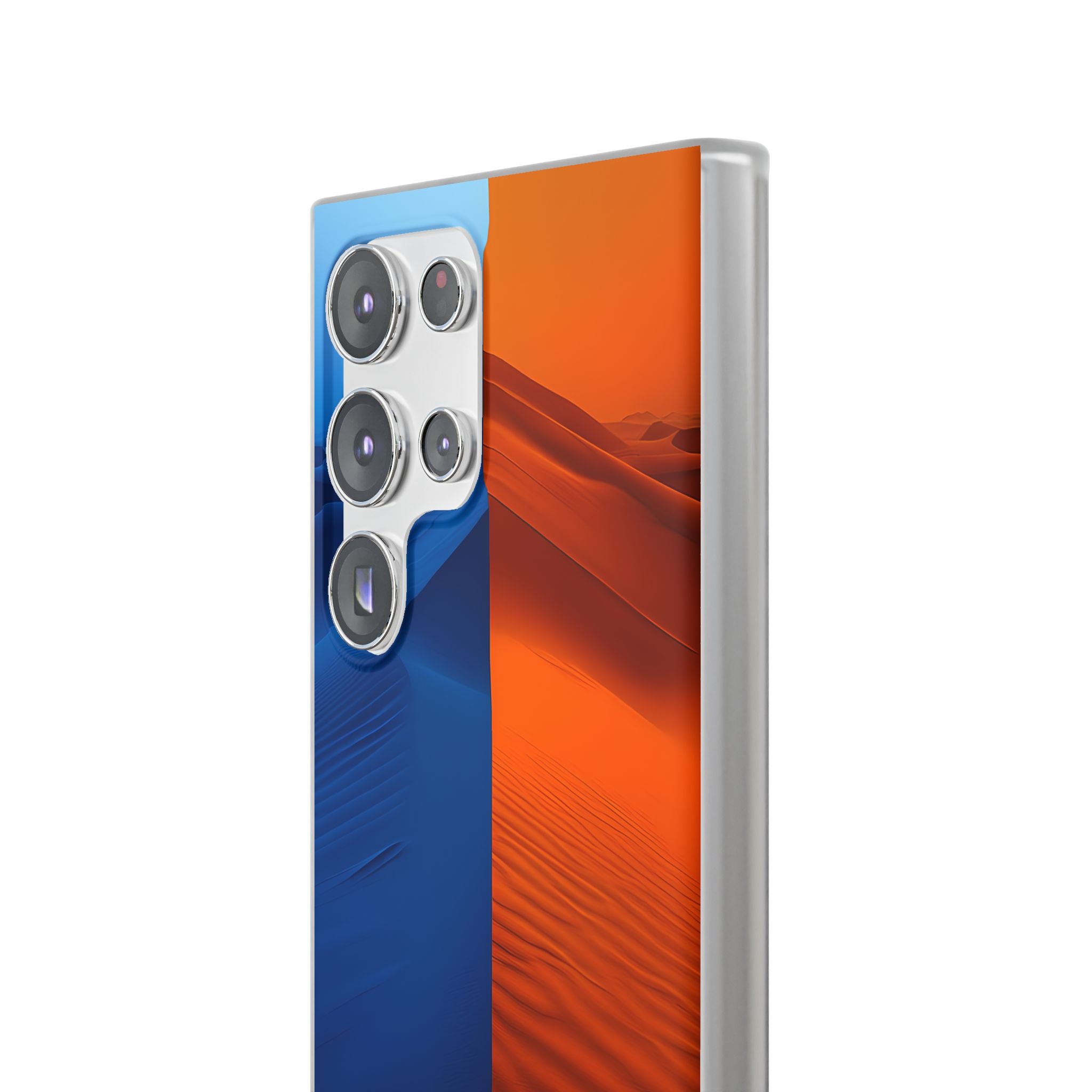 Split Dune Horizon · Soft Phone Case for Samsung