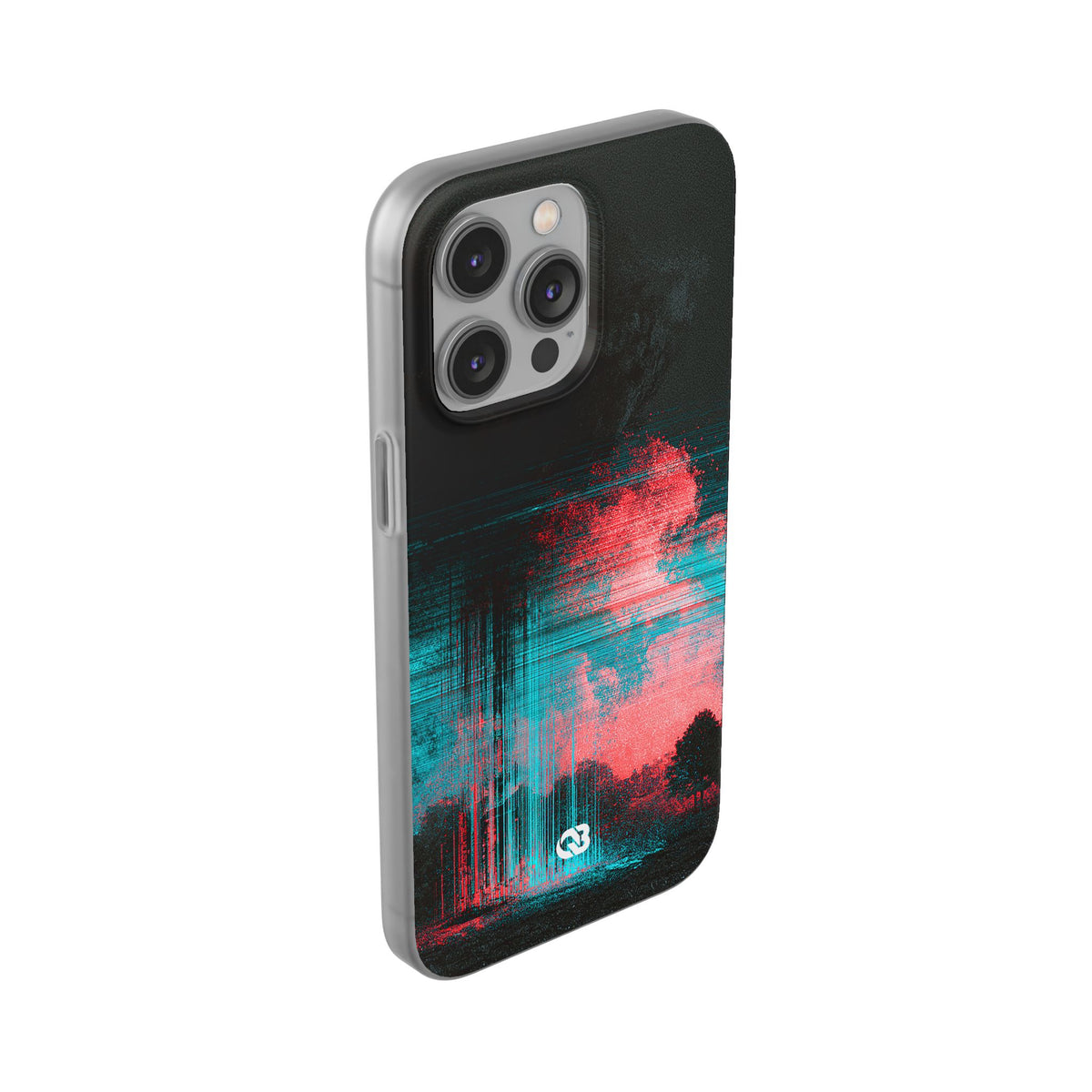 Digital Signal Drift · Lite Phone Case for iPhone · Black