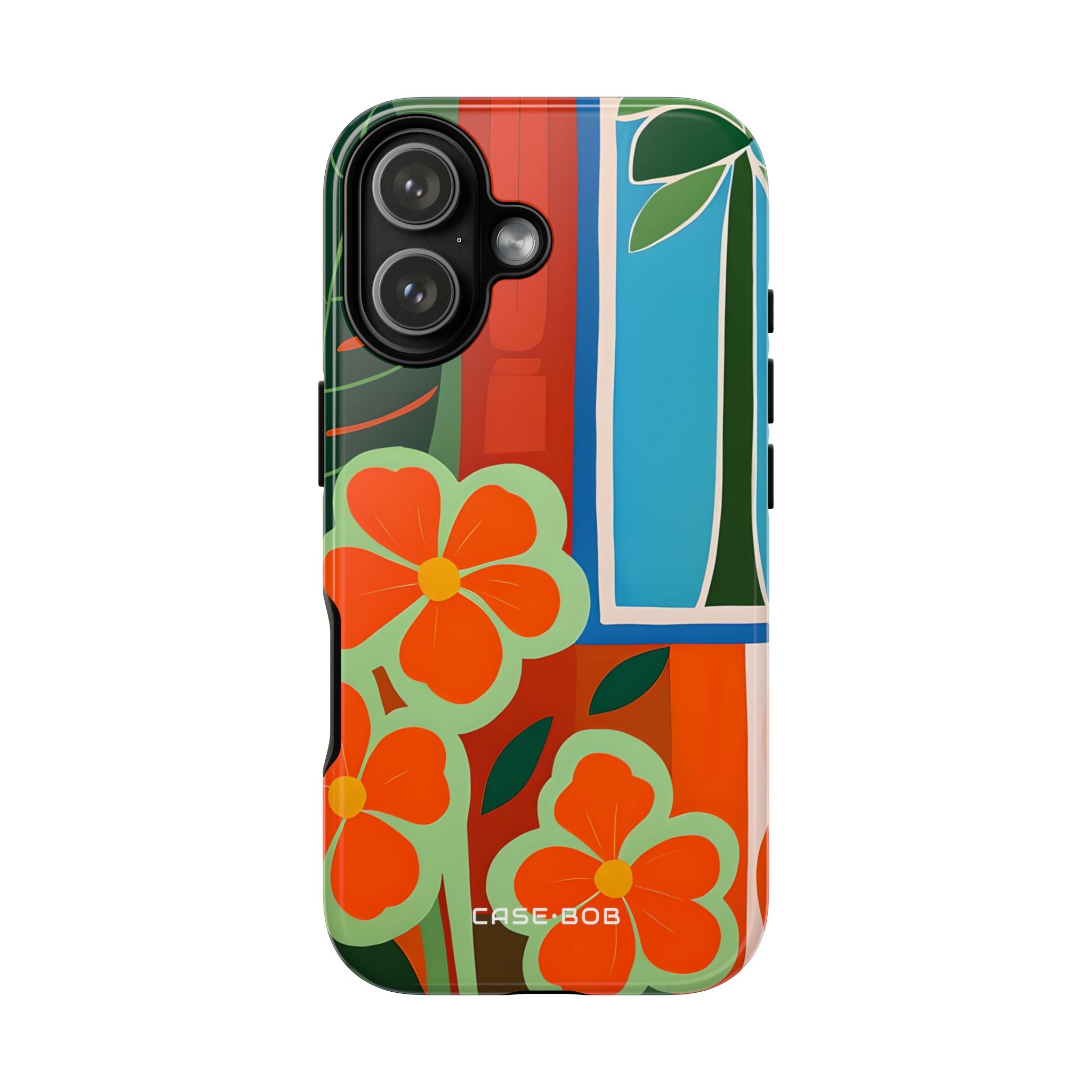 Orange Blossom Burst iPhone 17 Case - Tough - CASE•BOB