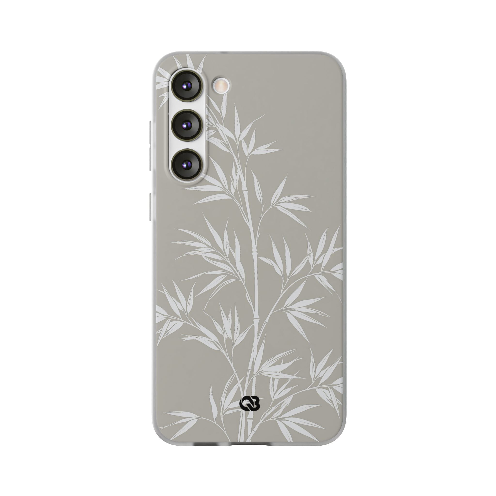 Beige Lite Phone Case for Samsung - Sandstone Bamboo Stalks