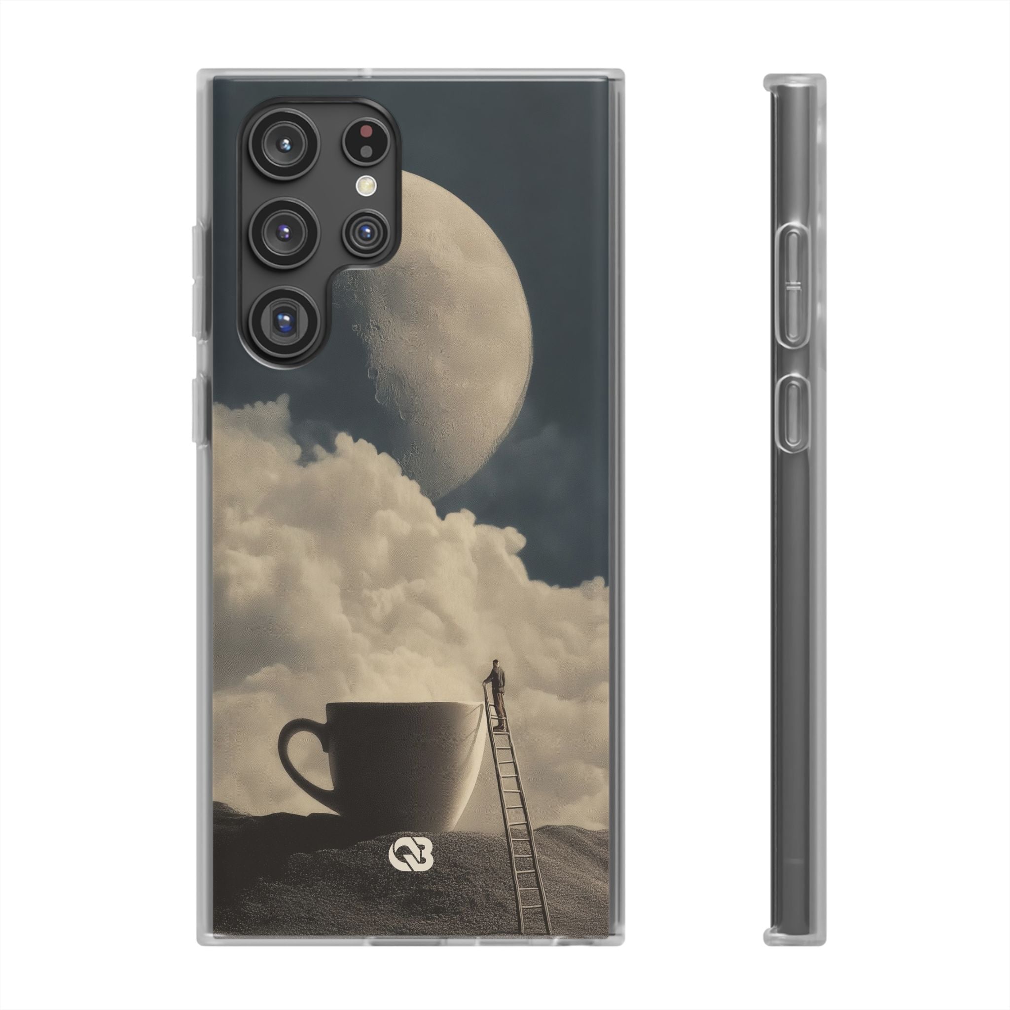 Midnight Brew Moon · Soft Phone Case for Samsung