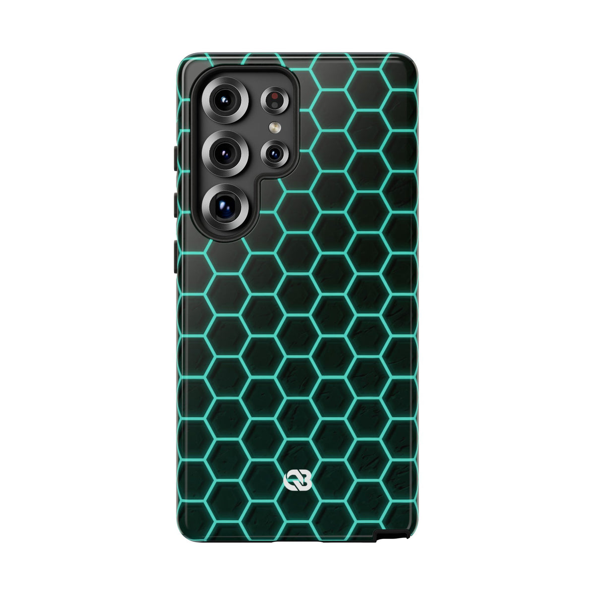 Neon Hex Spectrum · Tough Phone Case for Samsung · Teal