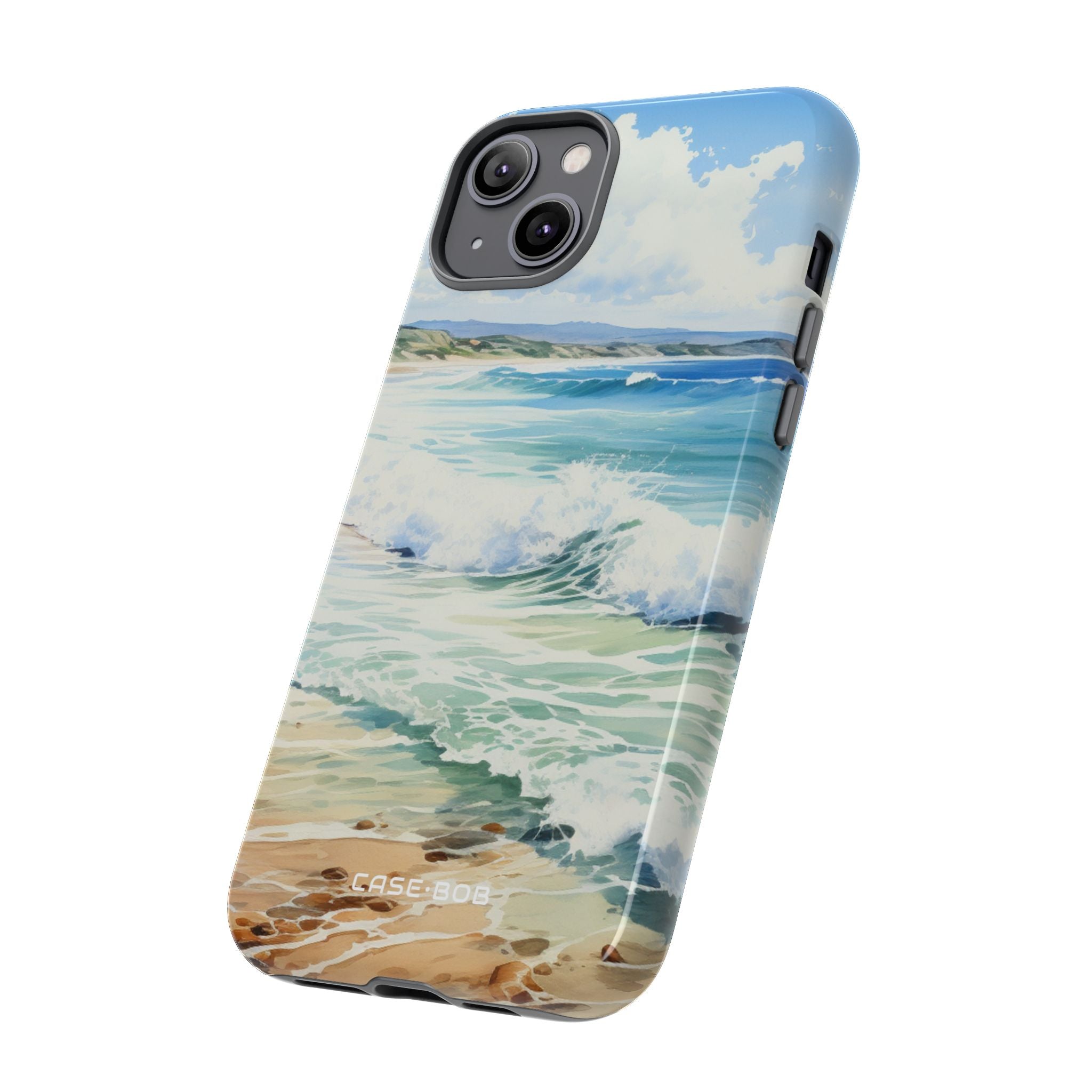 Foamy Wave Breeze iPhone 14 Plus Case - Tough
