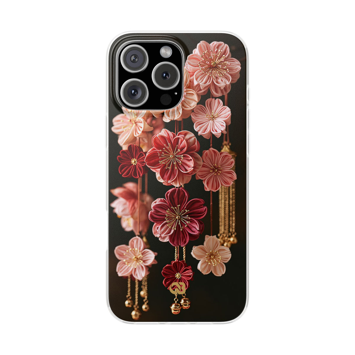 Silk Blossom Kanzashi · Lite Phone Case for iPhone · Pink