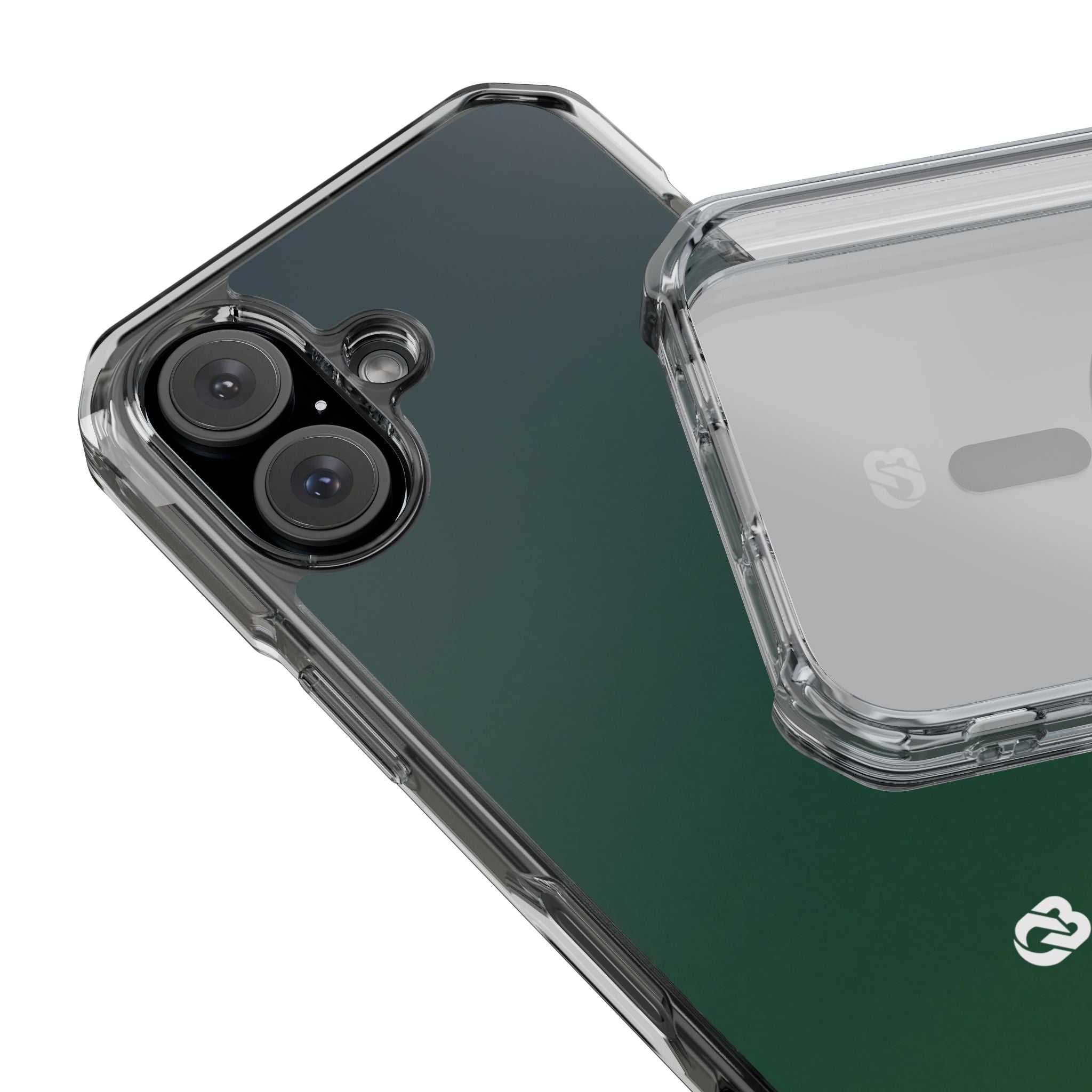 Green Impact MagSafe Phone Case for iPhone - Midnight Pine Horizon