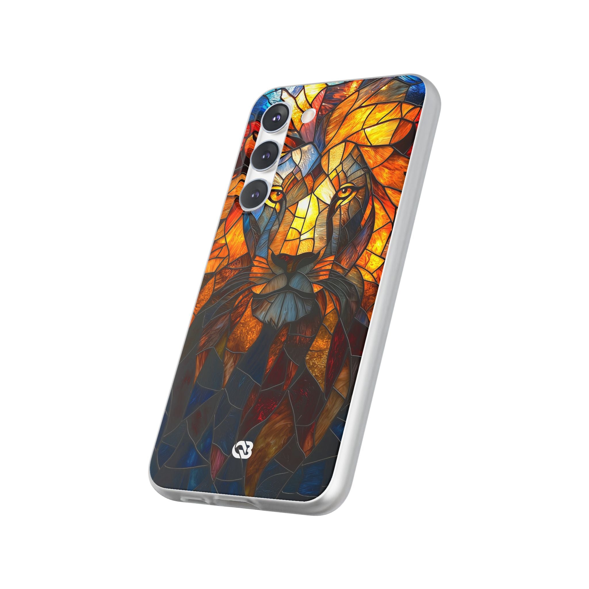 Amber Glass Lion · Soft Coque de téléphone pour Samsung