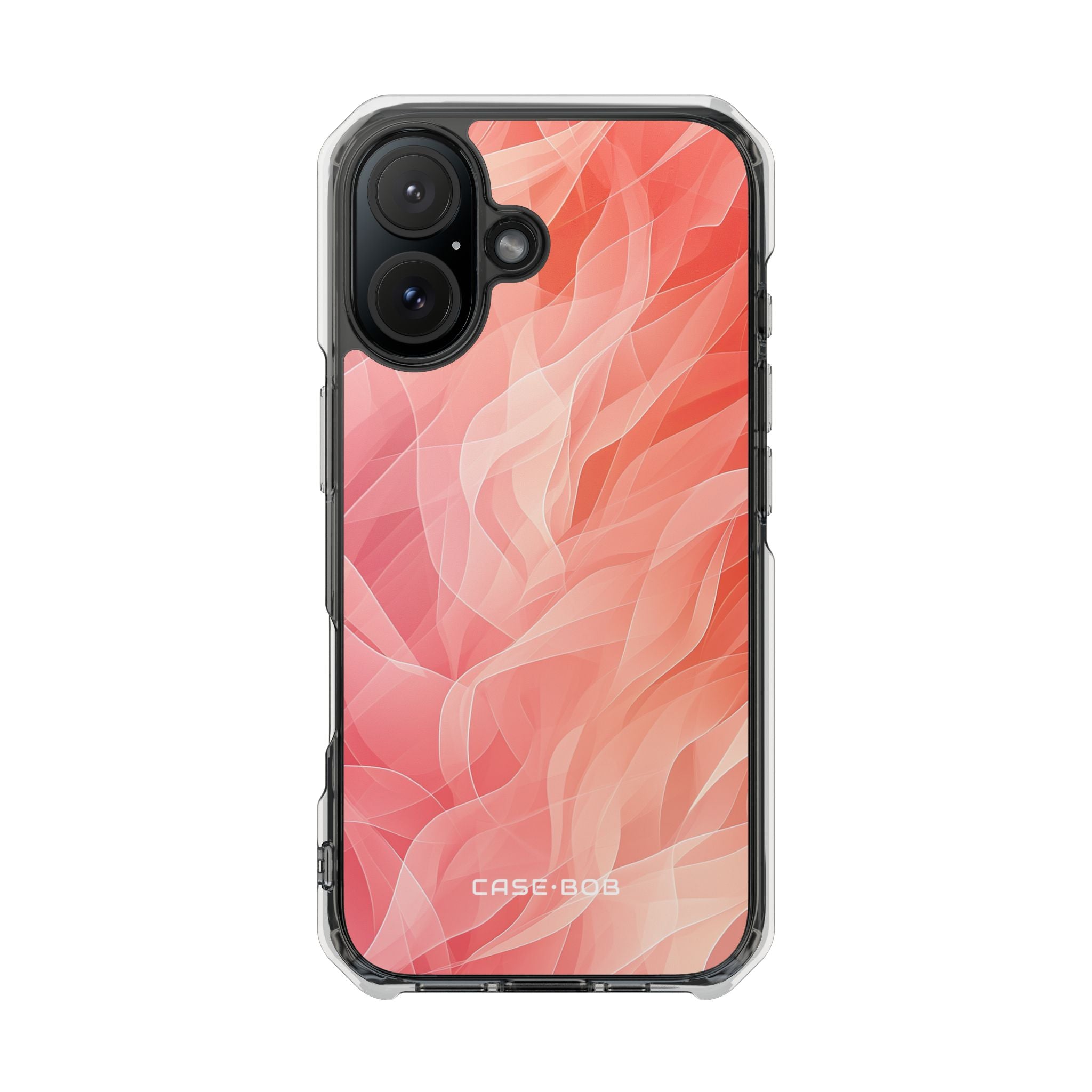 Peach Wave Drift iPhone 16 Case - Impact