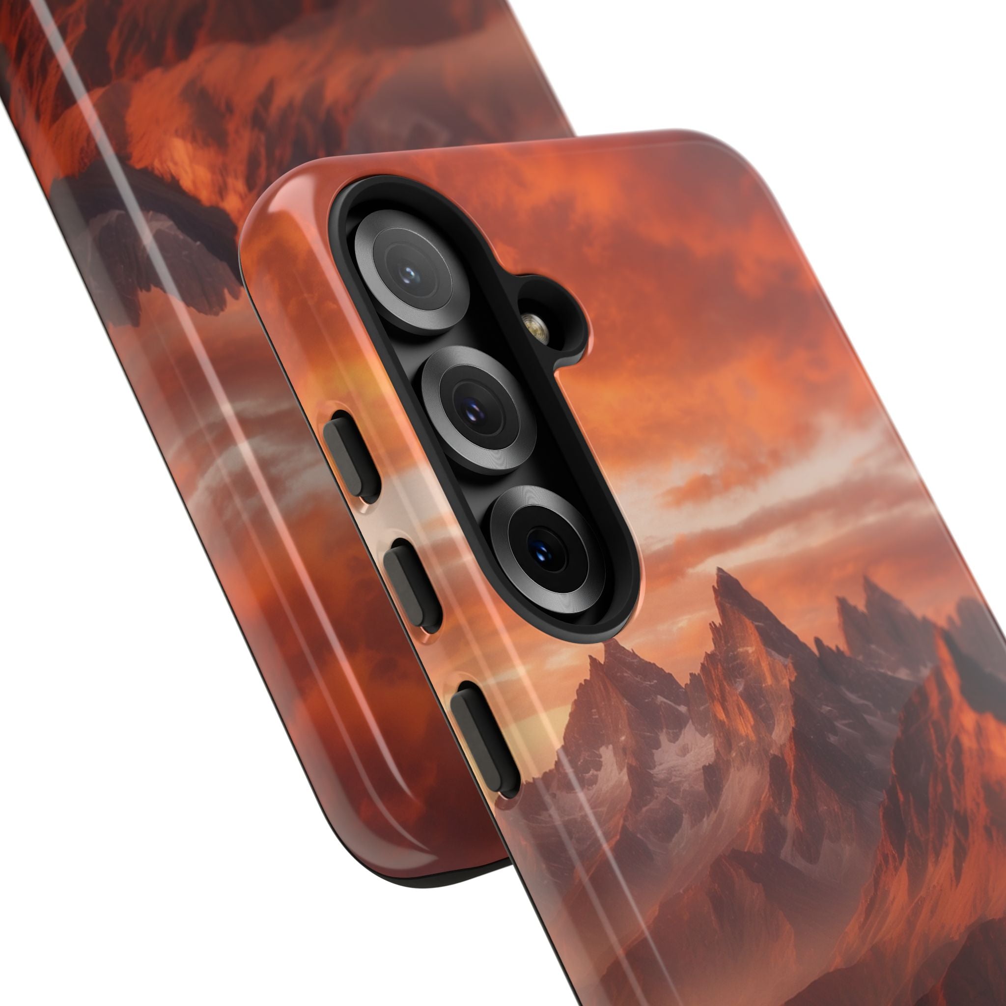 Jagged Glow Samsung S25 Plus Case - Tough