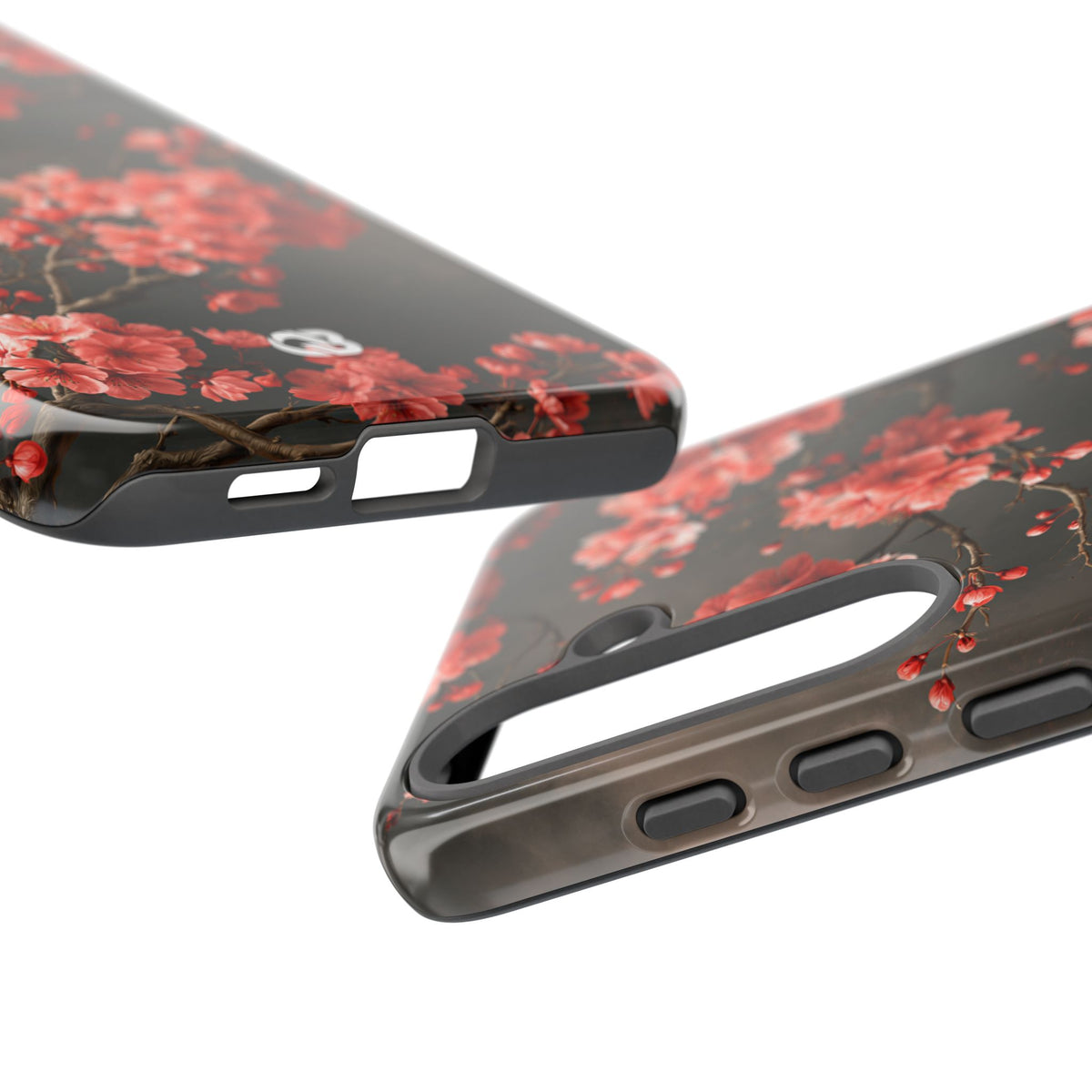 Dark Sakura Nocturne · Tough Phone Case for Samsung · Black