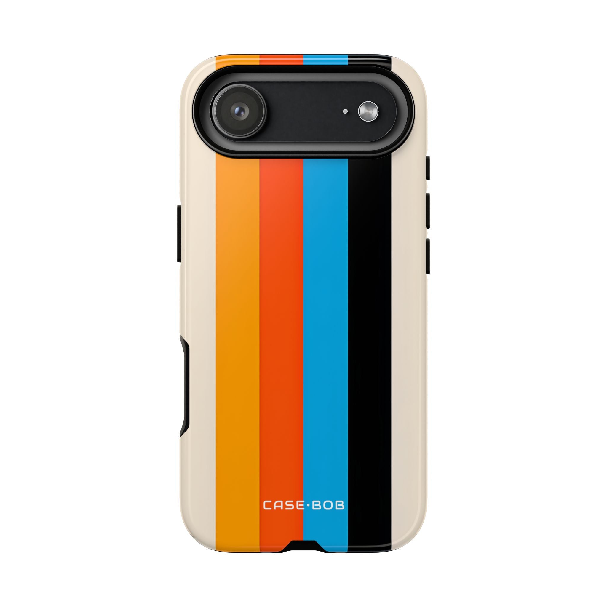 Vivid Stripe Harmony iPhone 17 Air Case - Tough - CASE•BOB