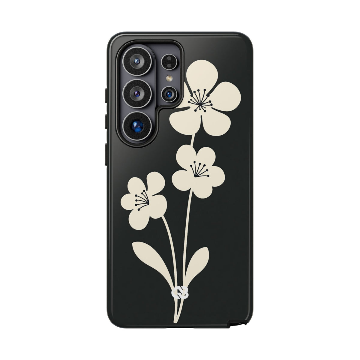 Nordic Blossom · Tough Phone Case for Samsung · Black