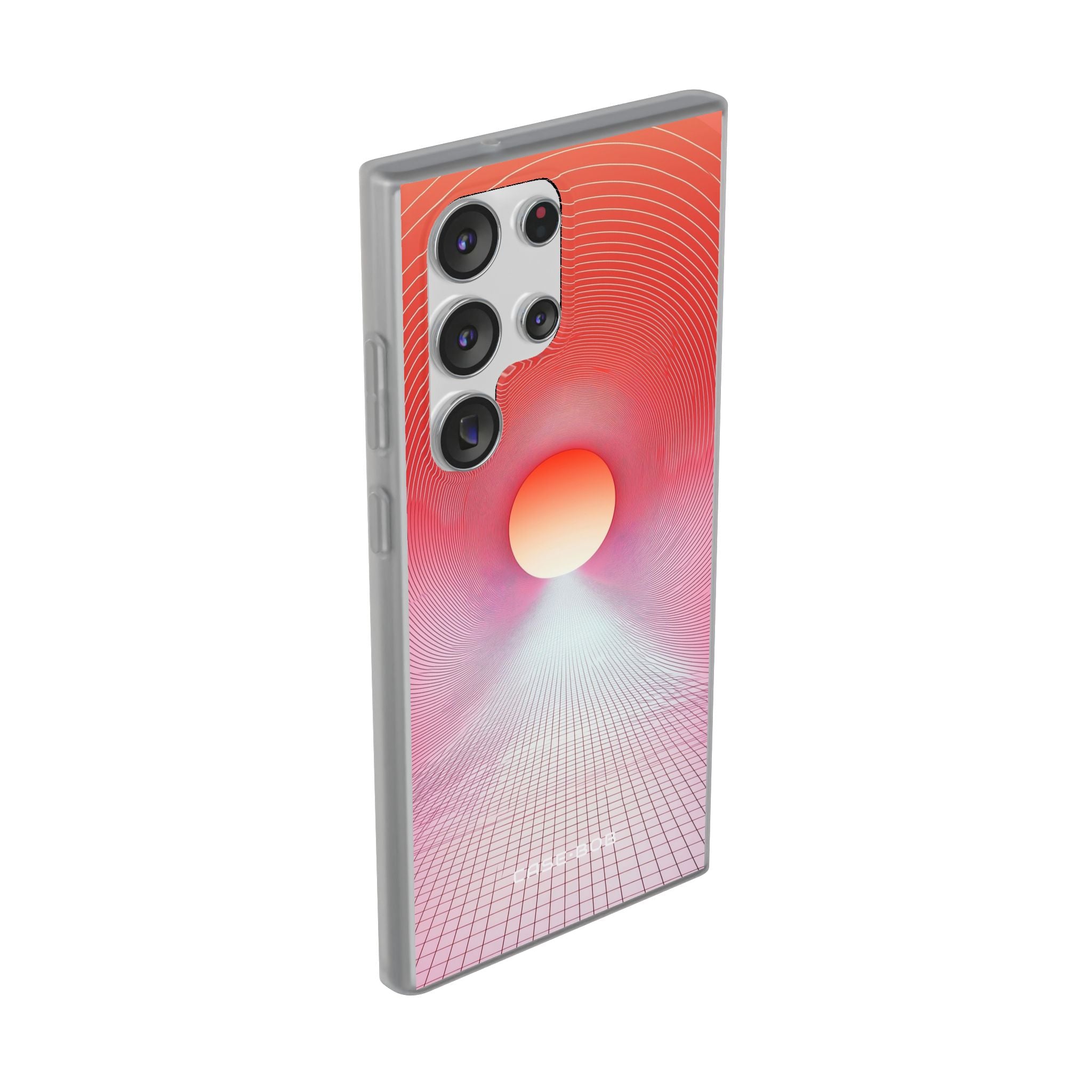 Orange Portal Samsung S23 Ultra Cover - Blødt