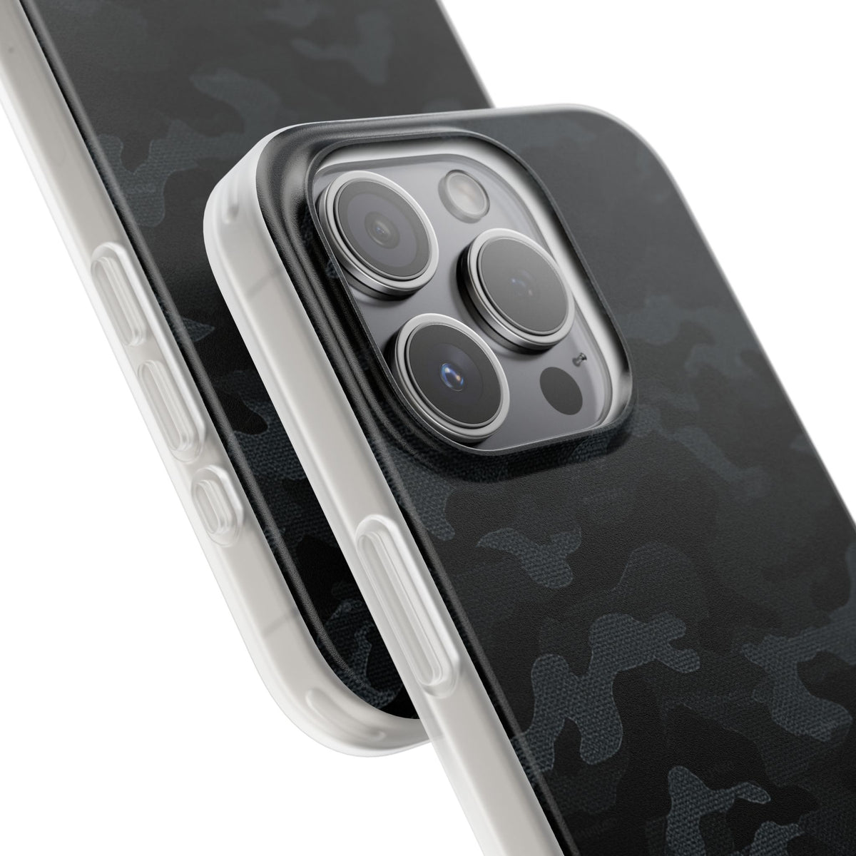 Blackout Urban Camo · Lite Phone Case for iPhone · Black