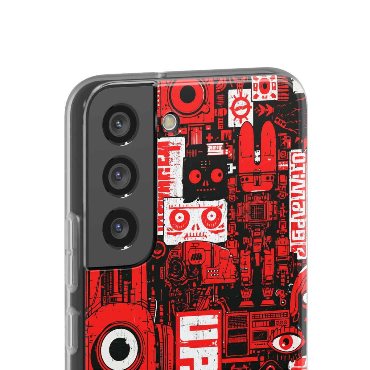 Neo Mecha Collage · Lite Phone Case for Samsung · Red