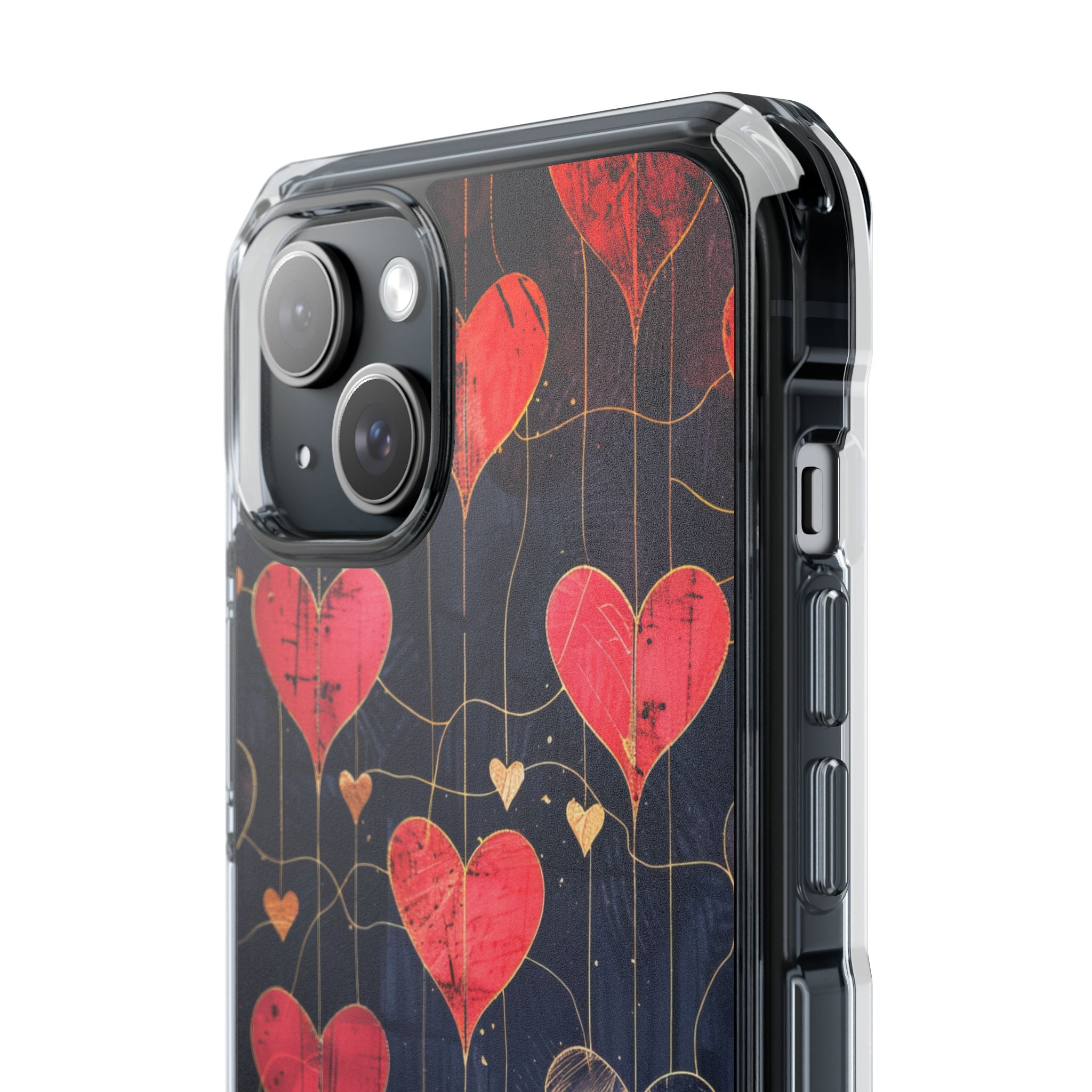 Golden Hearts Network iPhone 15 Plus Cover - Impact