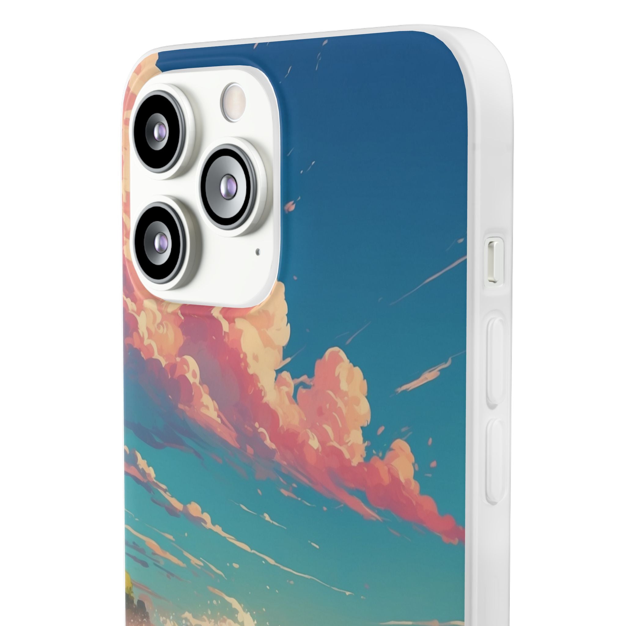 Turquoise Curl iPhone 13 Pro Max - Soft