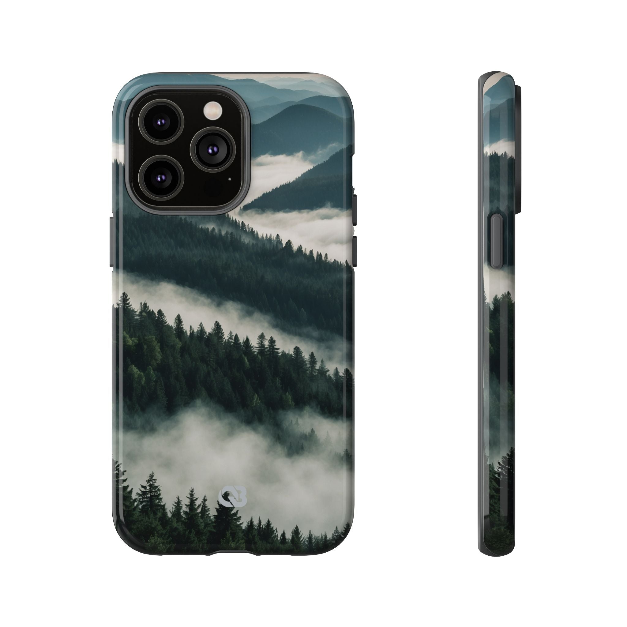 Misty Pine Peaks · Tough Phone Case for iPhone