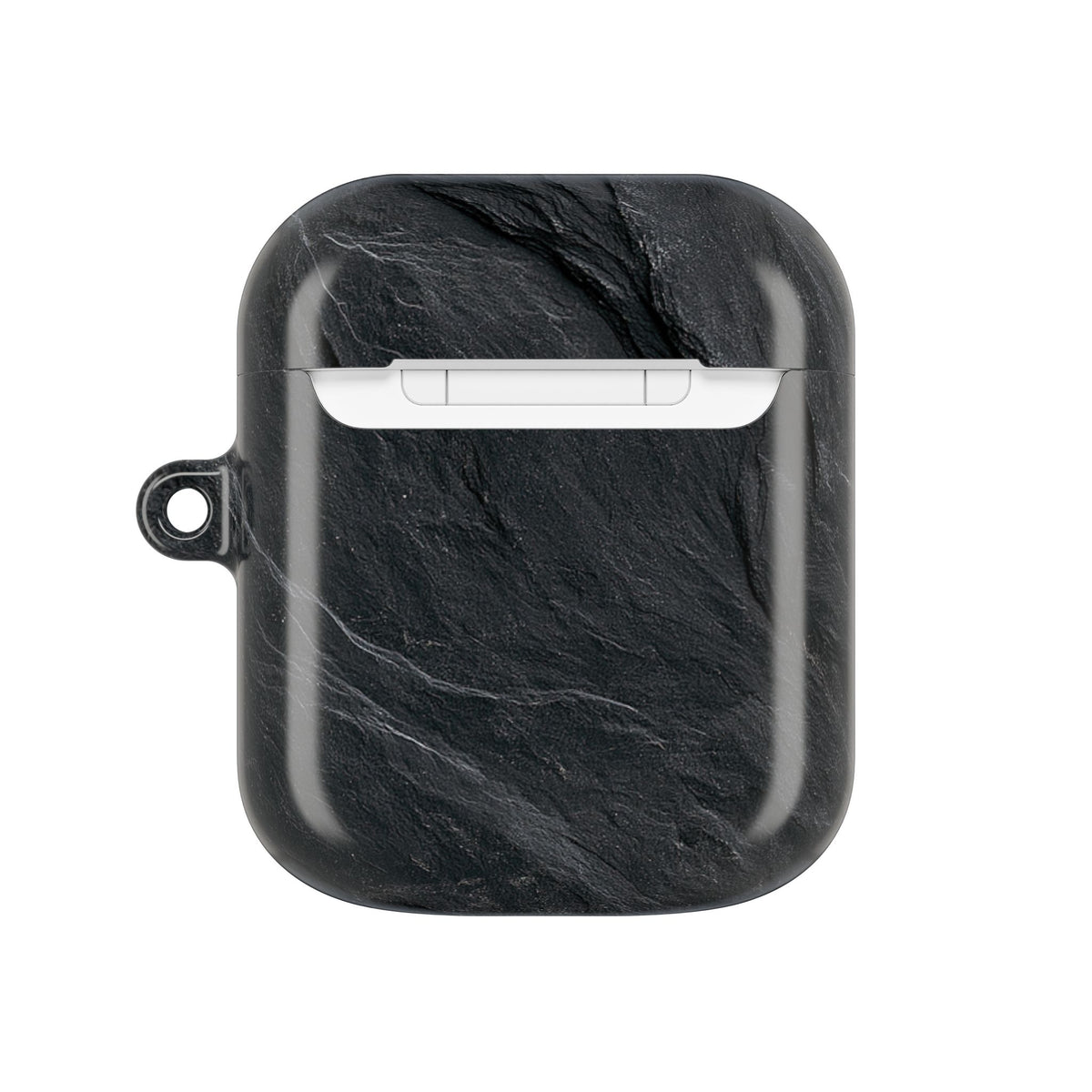 Dark Slate Strata · Hard Case for AirPods & AirPods Pro · Black