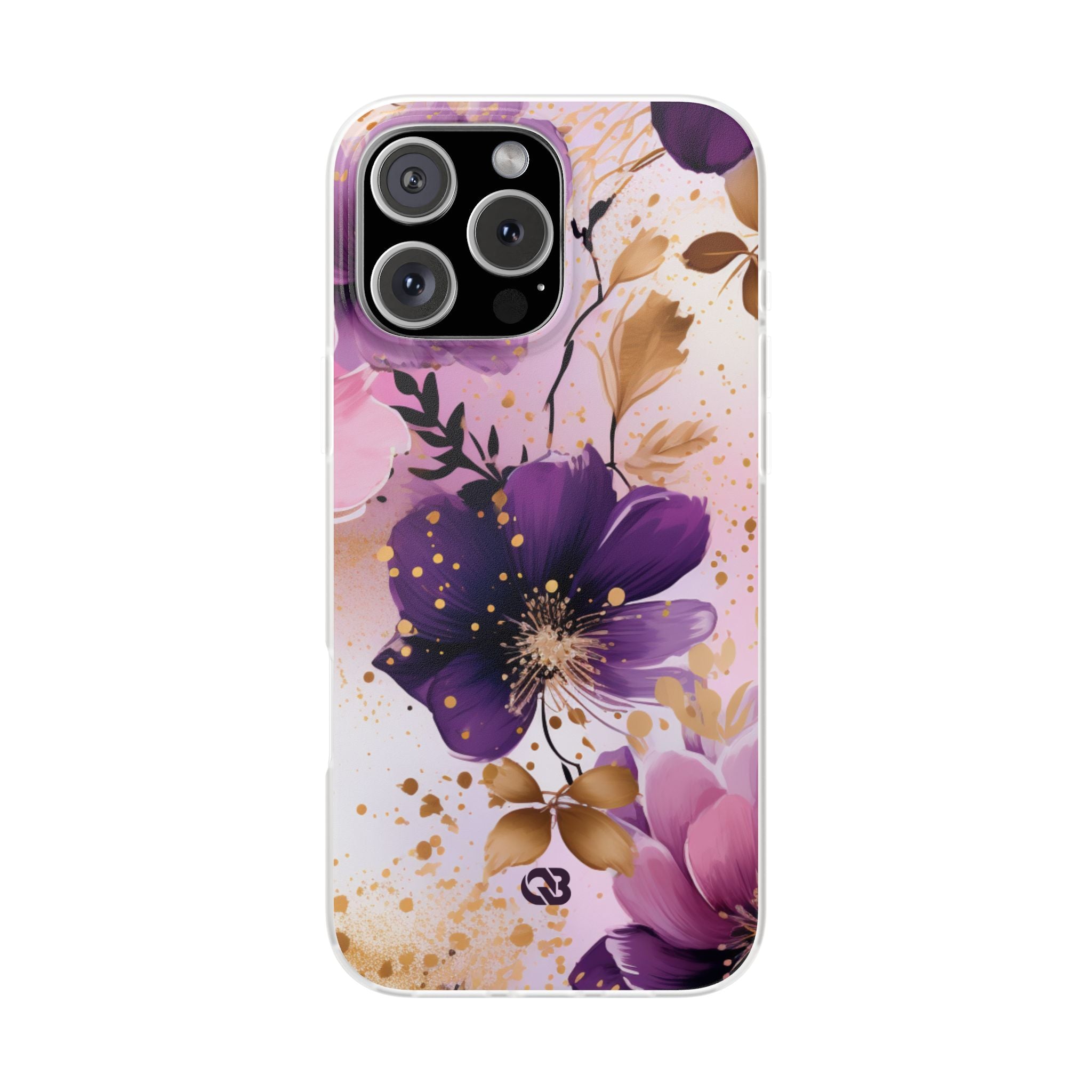 Gilded Violet Bloom · Soft Handyhülle für iPhone