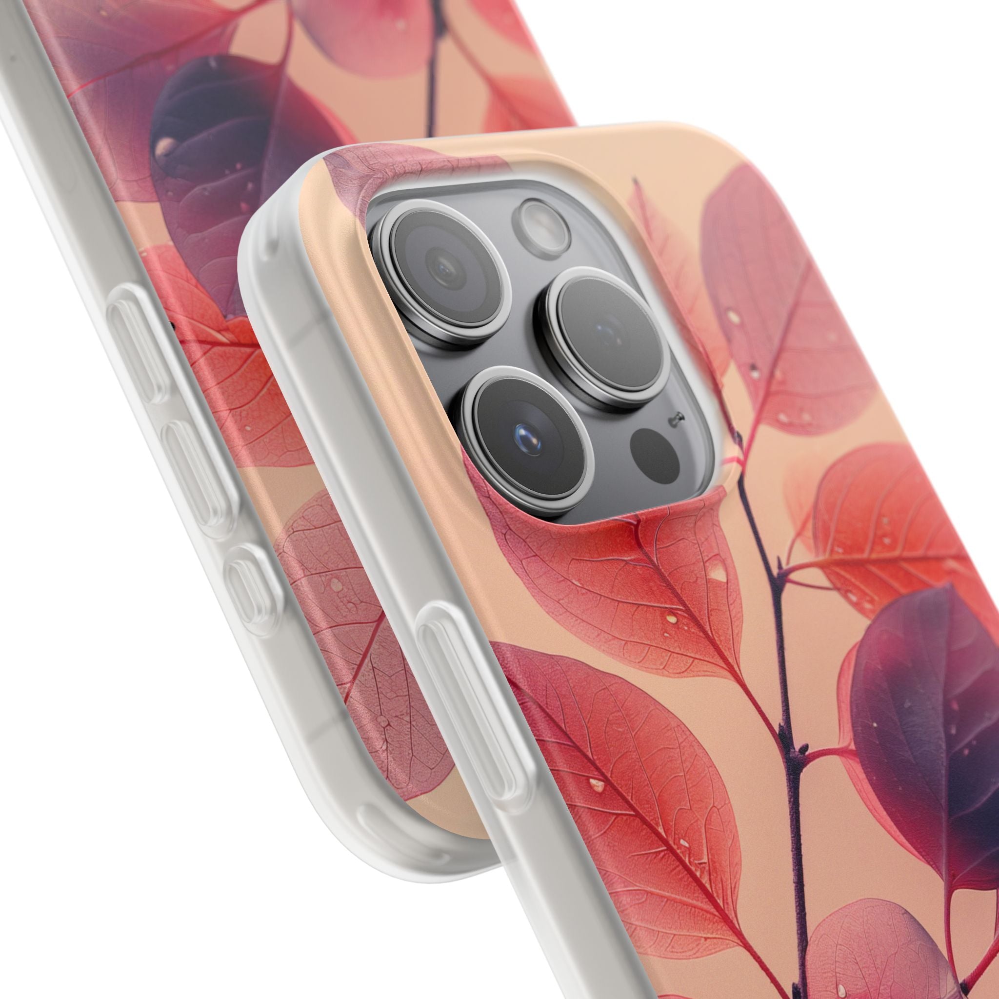 Translucent Branch iPhone 15 Pro Case - Soft