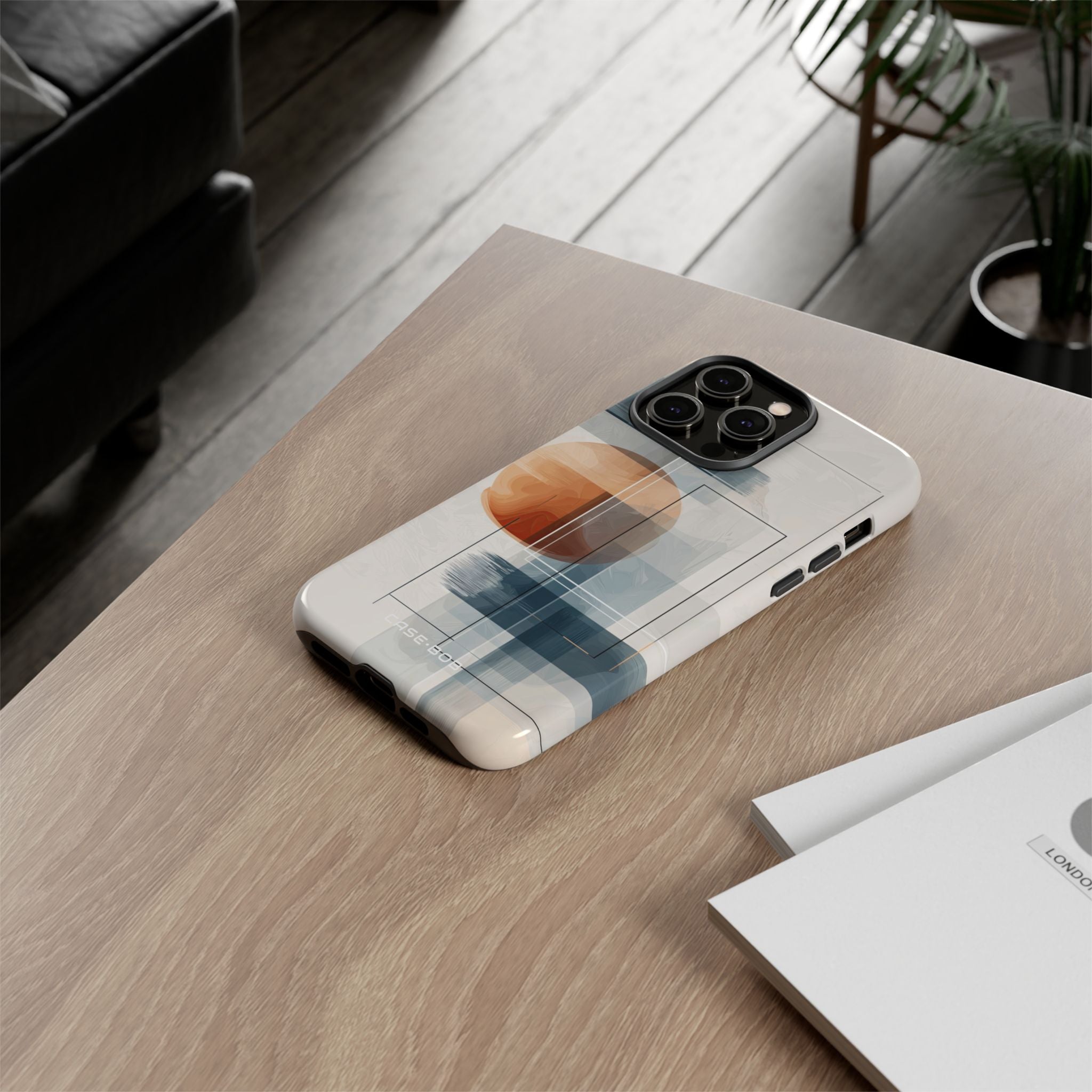 Amber Orb iPhone 14 Pro Max Case - Tough