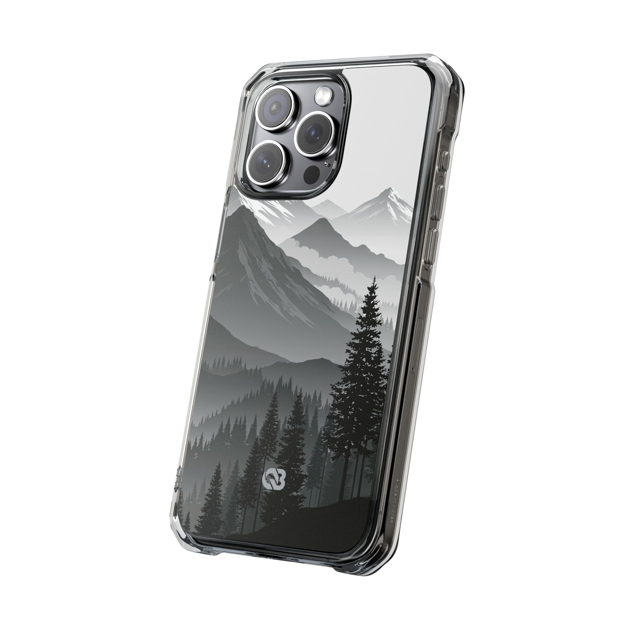 Grey Impact MagSafe Phone Case for iPhone - Granite Ridge Mist