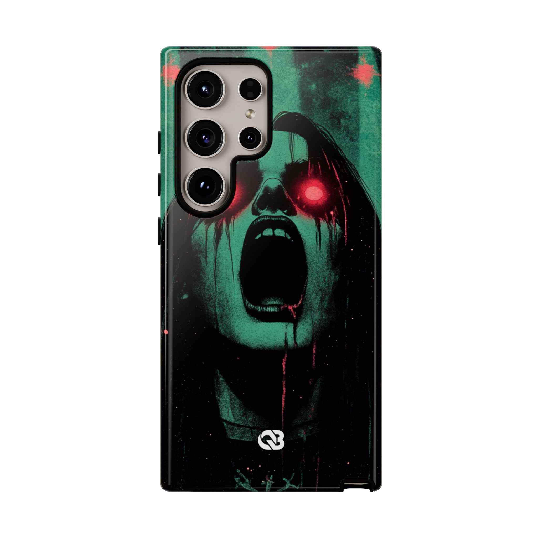 Crimson Emerald Scream · Tough Phone Case for Samsung